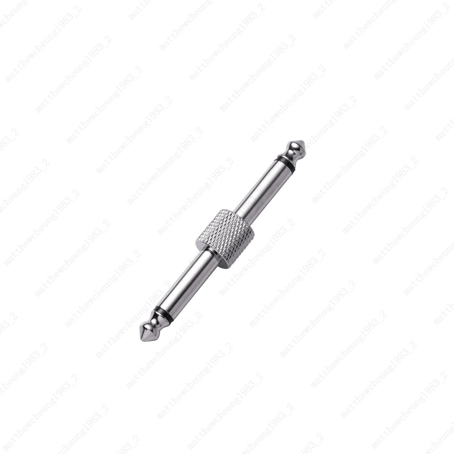 1/4 inch 6.3mm Guitar Effect Pedal Coupler Connector Audio Adaptors Connecting