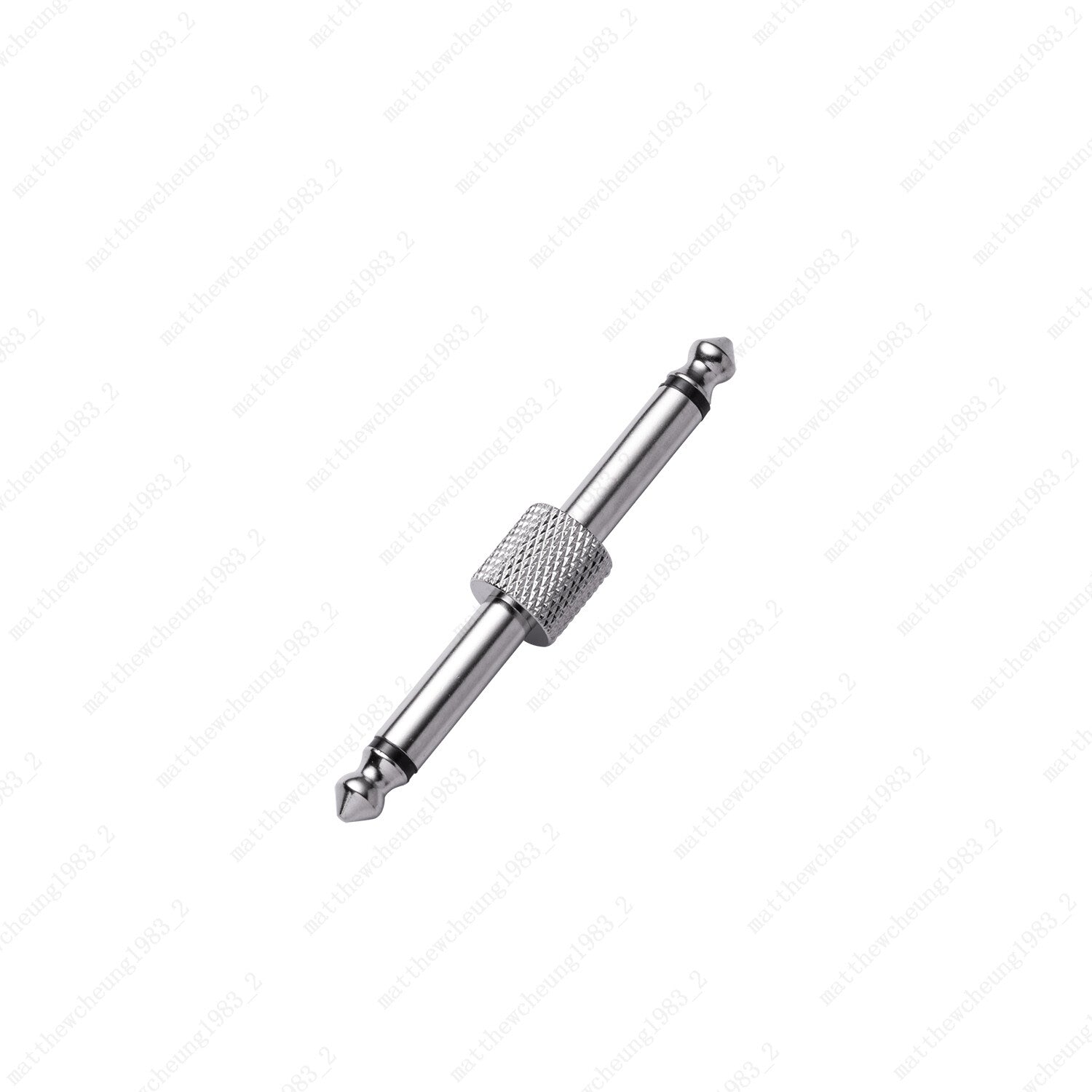 1/4 inch 6.3mm Guitar Effect Pedal Coupler Connector Audio Adaptors Connecting