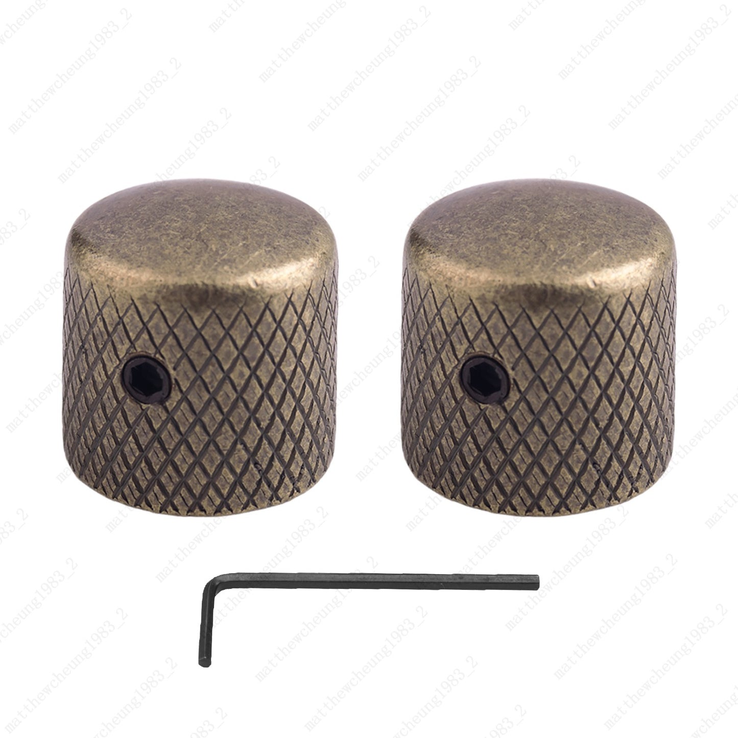 1/2/3/4 pcs 18-Splines Metal Guitar Dome Volume Tone Knob For Les Paul SG 2Color