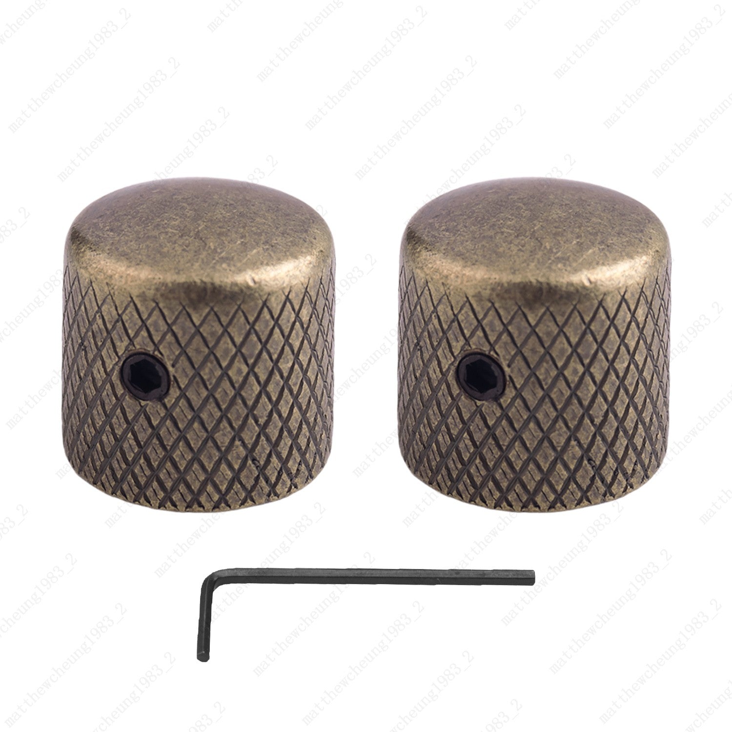 1/2/3/4 pcs 18-Splines Metal Guitar Dome Volume Tone Knob For Les Paul SG 2Color