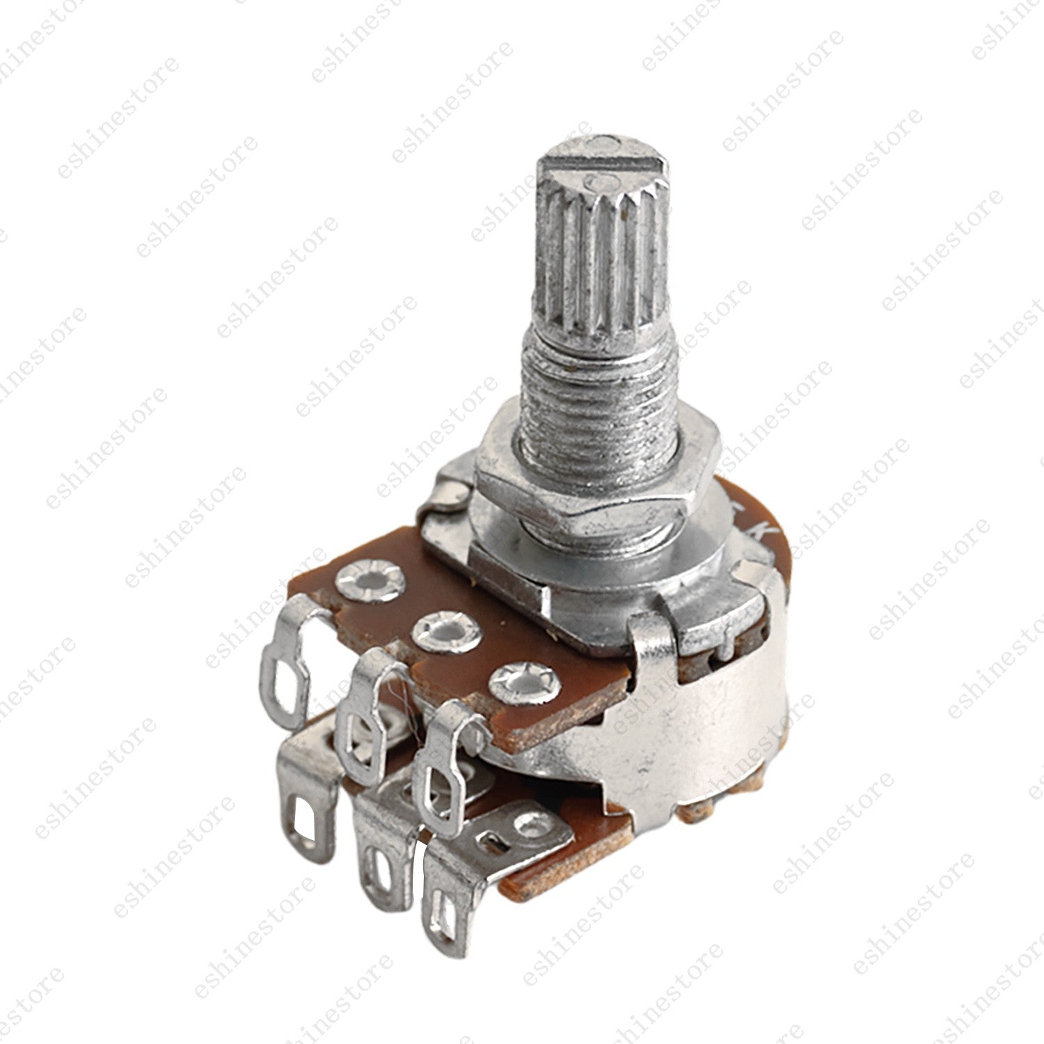 1/3/5/10x Dual MN25K Blend/Balance Control Pot 18mm Split Shaft Potentiometer