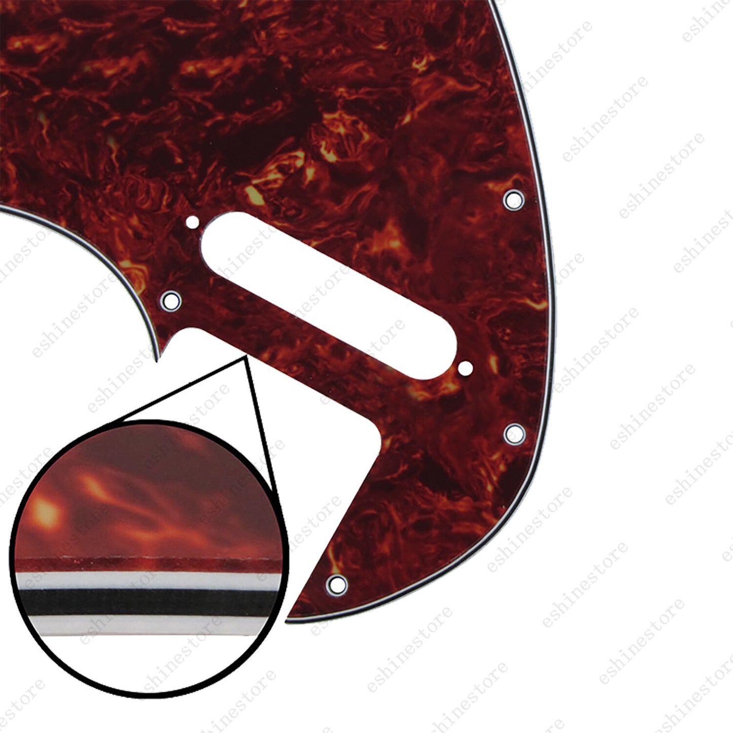 Guitar Pickguard Scratch Plate with Screws For US Tele 69 Thinline 11Colors