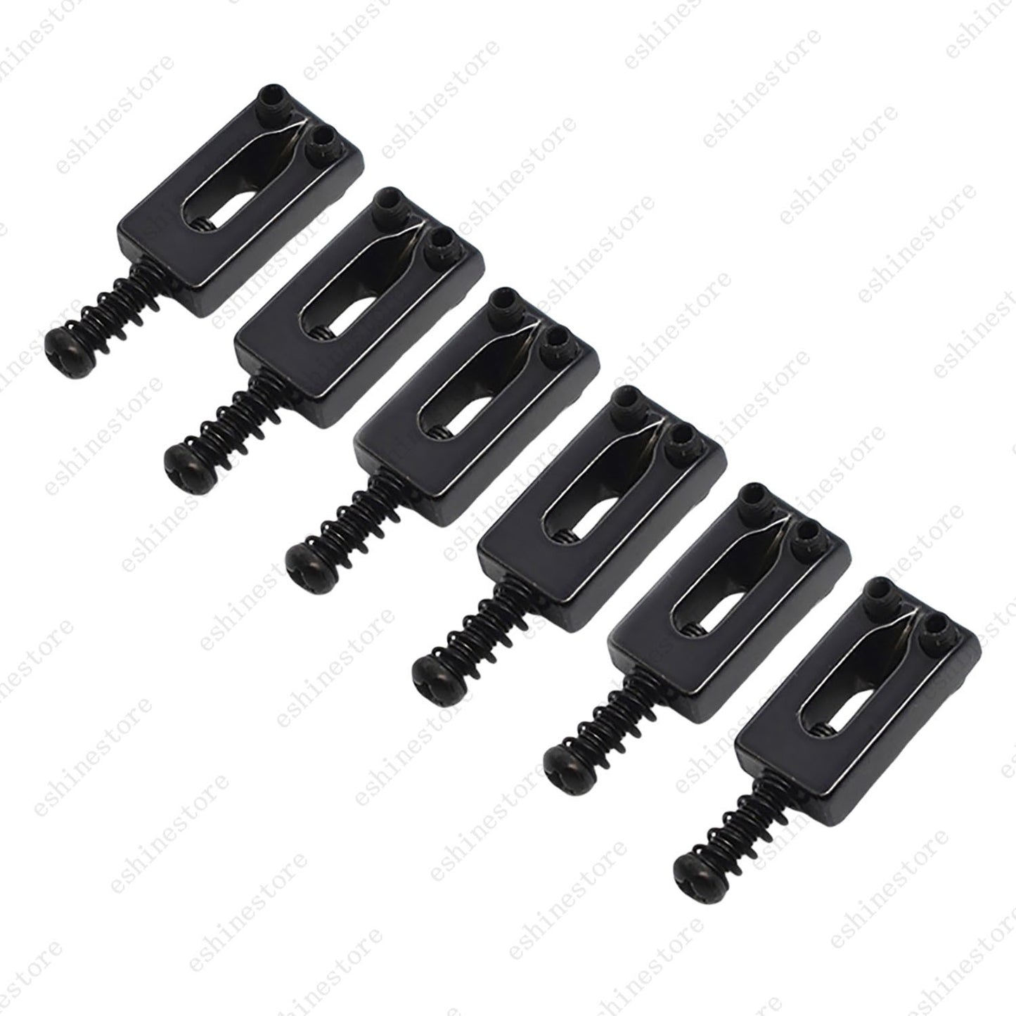 1/6Pcs 10.3mm Guitar Bridge Saddles Replacement For Strat Tele Saddle 5Colors