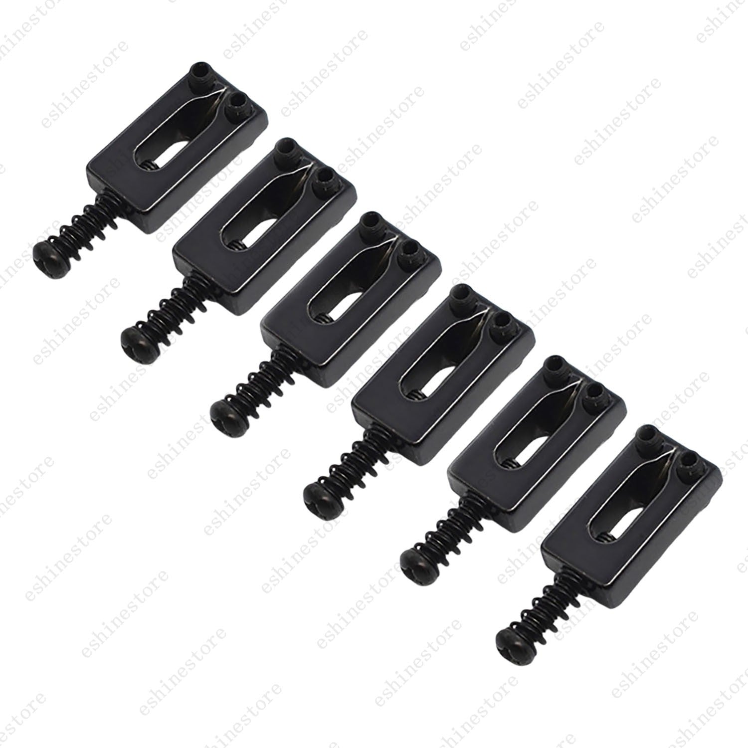 1/6Pcs 10.3mm Guitar Bridge Saddles Replacement For Strat Tele Saddle 5Colors