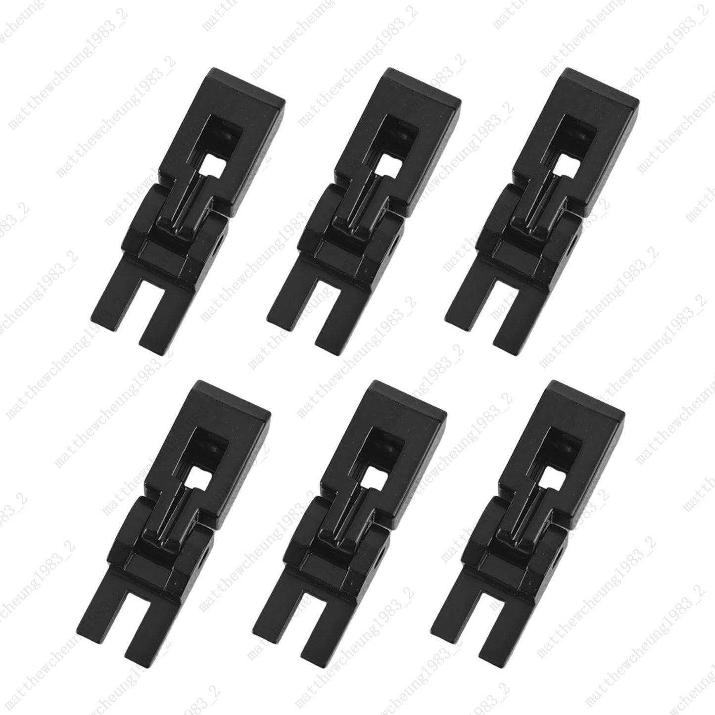A Set Guitar Bridge Locked Saddle (No Screws & Blacks) For Floyd Rose 3Colors