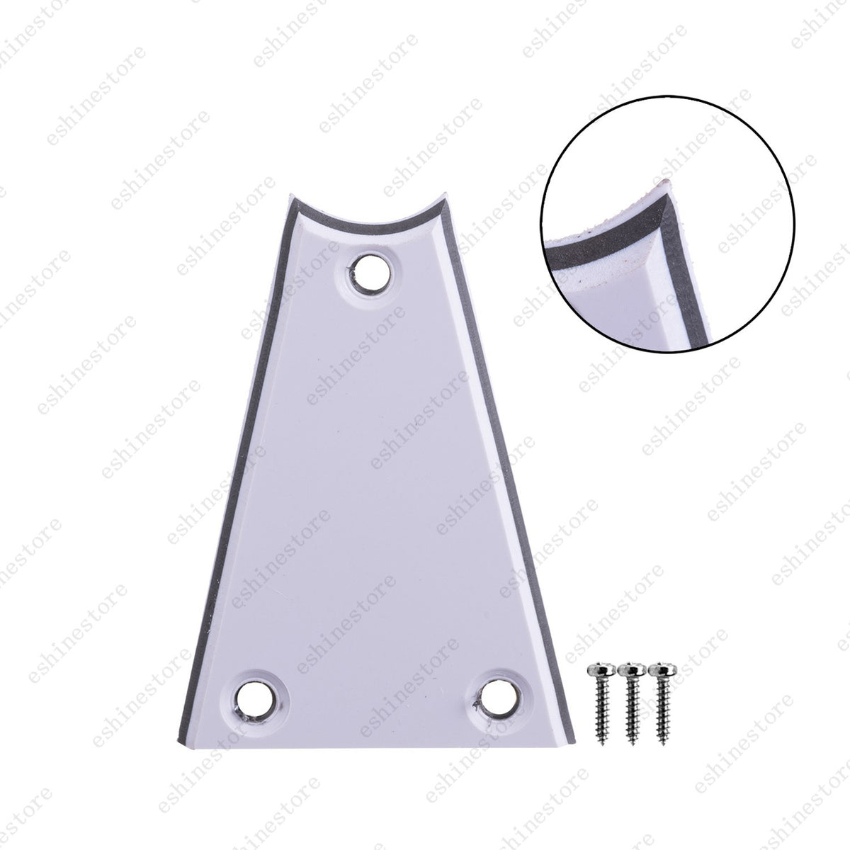 Plastic Guitar Rod Cover Plate 3 Ply 3 Holes Multicolor For Electric Guitar Bass