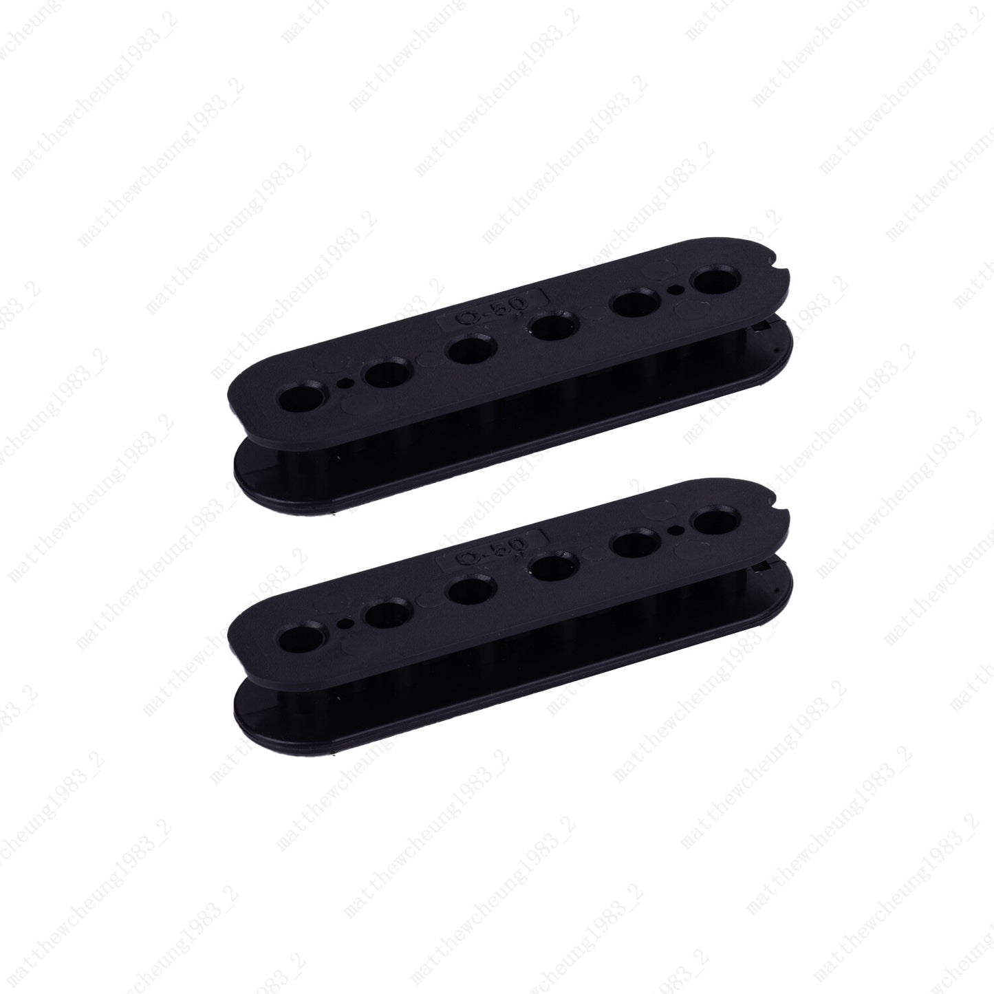 50/52mm Electric Guitar Double Coil Pickup Humbucker Slug Side Bobbin 12 Color