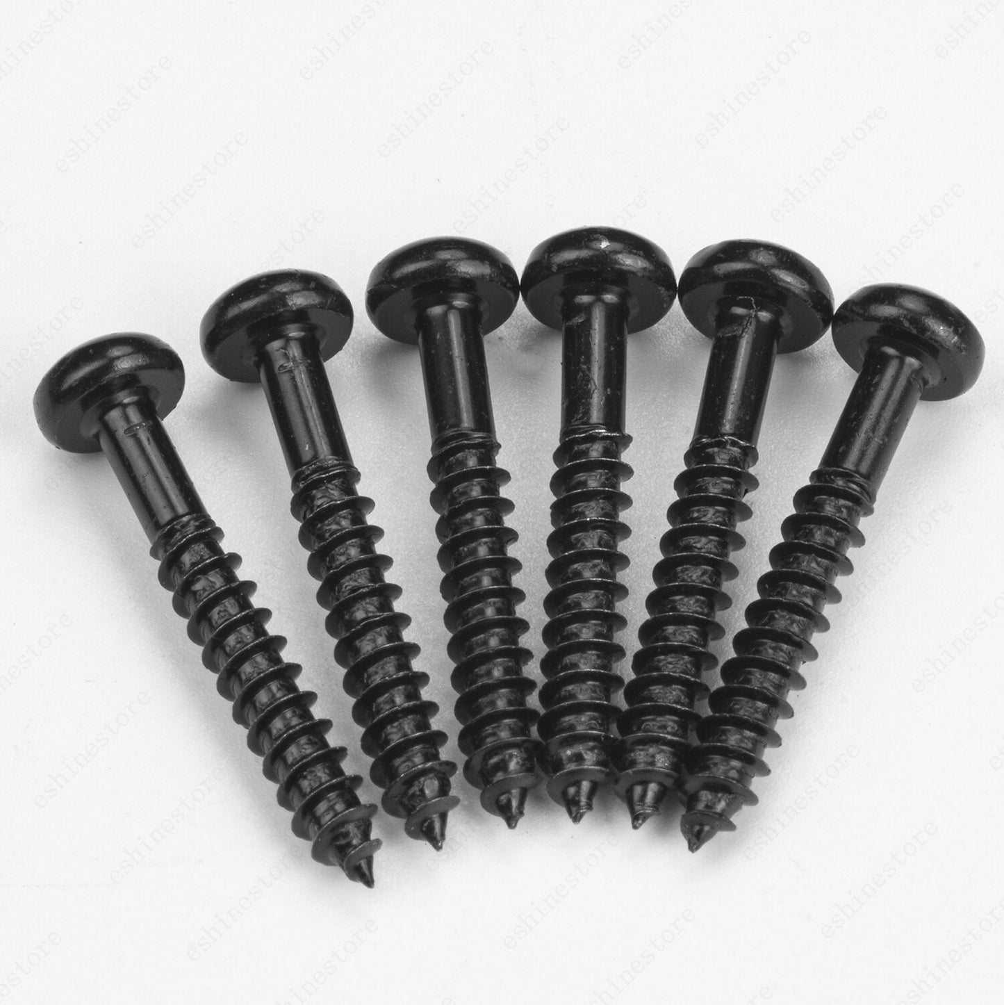6 Pcs Tremolo Bridge Stainless Steel Screws 3.5*25mm For Fender Strat 3 Colors