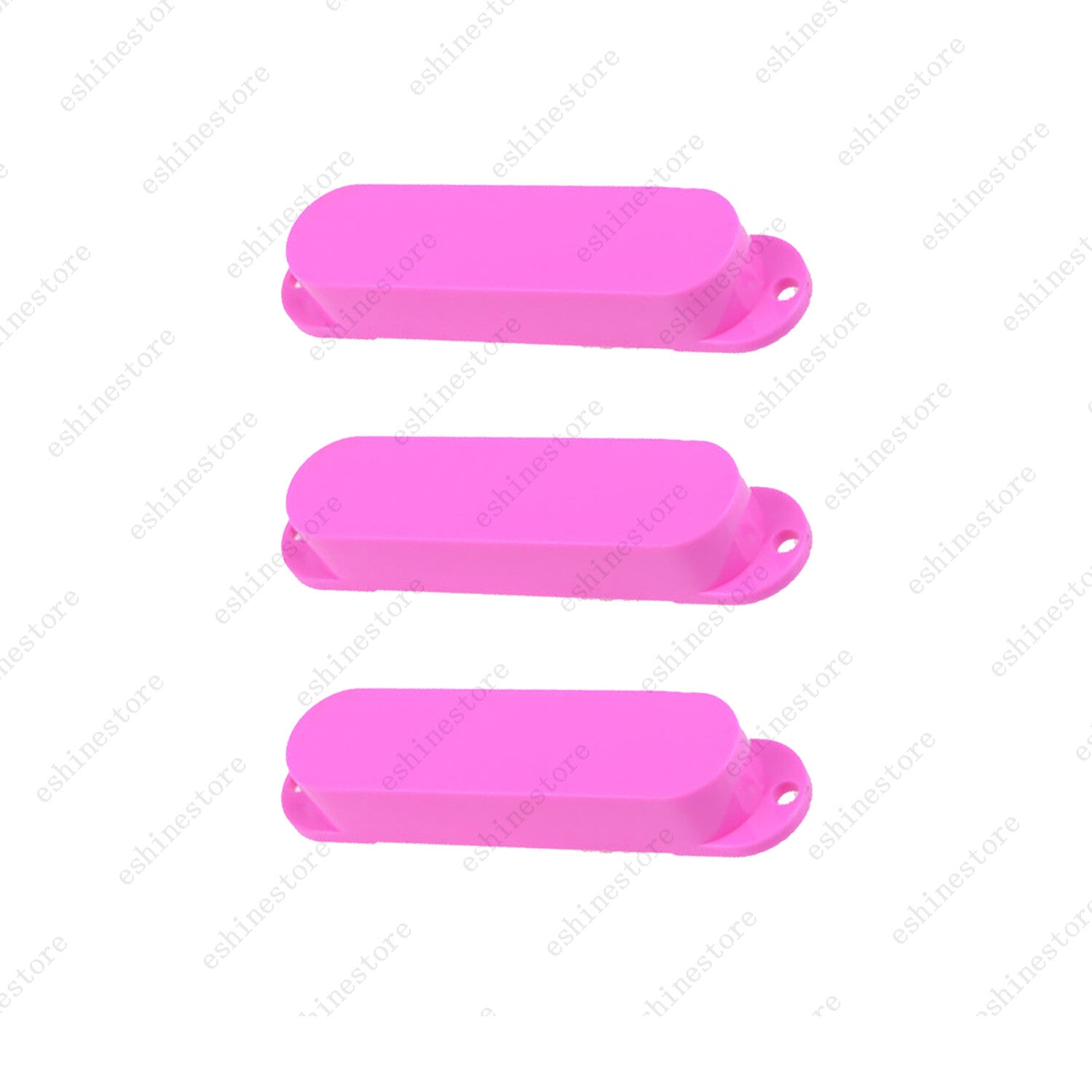 1/2/3Pcs Plastic Sealed Single Coil Pickup Cover For ST Guitar No Holes 12Color