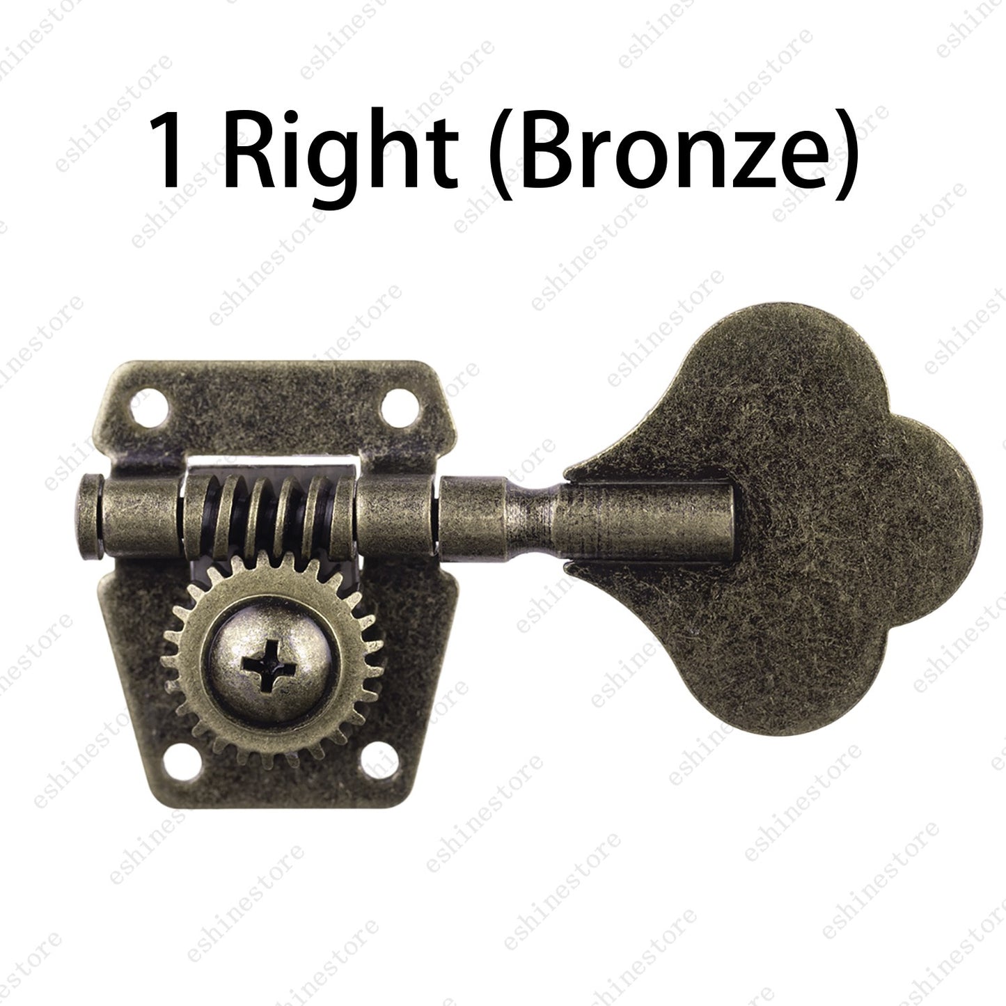 Relic Bass Vintage Open Machine Heads - 1:25 Ratio Gear Tuning Keys-Bronze