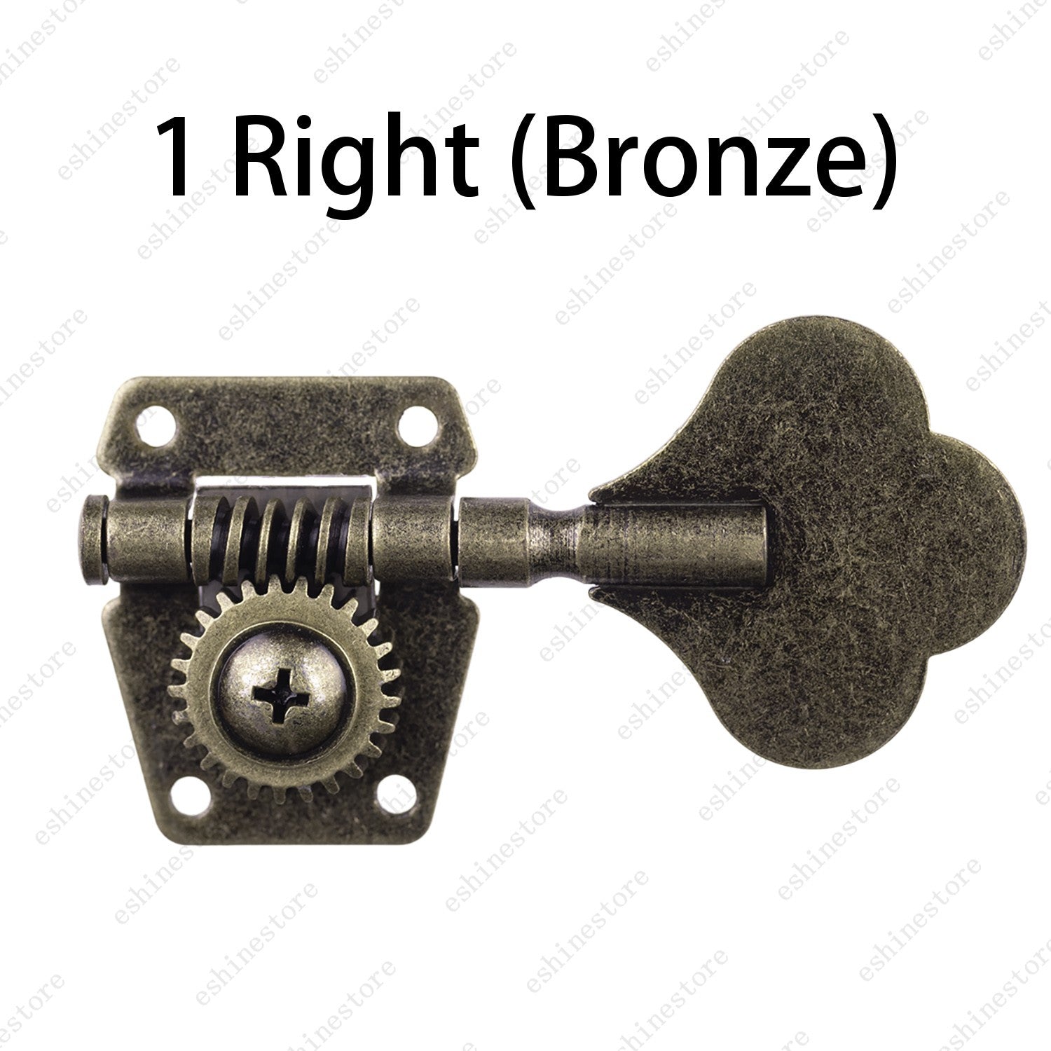 Relic Bass Vintage Open Machine Heads - 1:25 Ratio Gear Tuning Keys-Bronze