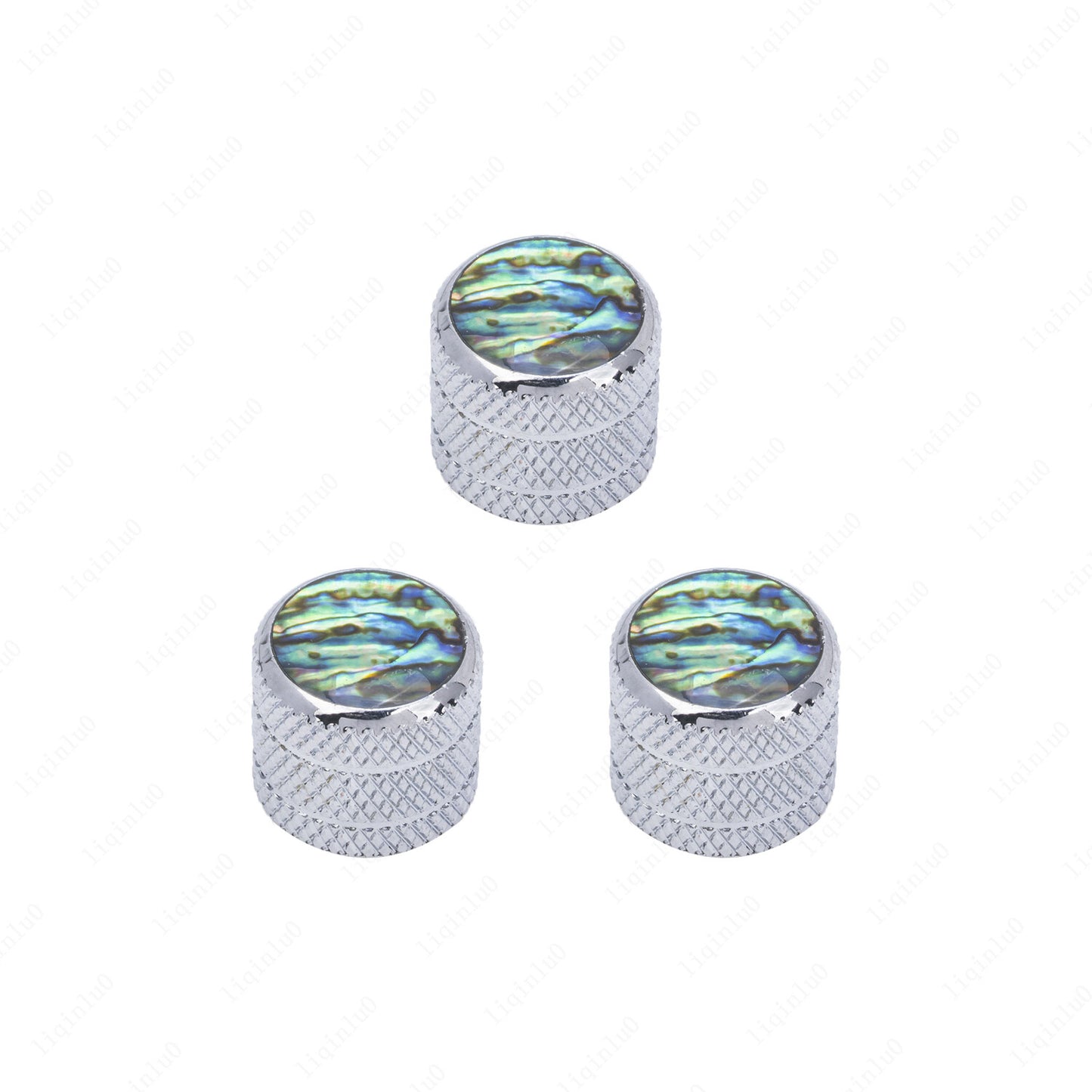 1/2/3/4 Pcs inlay Dome Metal Guitar 6mm Shaft Volume Tone Knobs For Les Paul SG