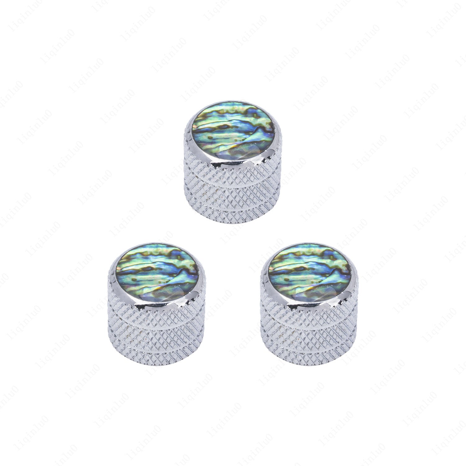 1/2/3/4 Pcs inlay Dome Metal Guitar 6mm Shaft Volume Tone Knobs For Les Paul SG