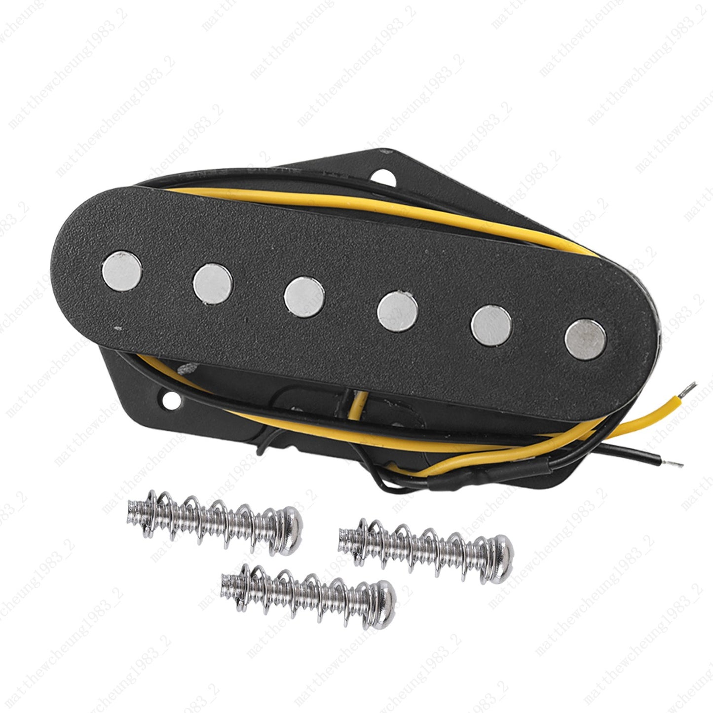 Electric Guitar Ceramic Magnet Single Coil Black Bridge Pickup 4.5K for FD TELE