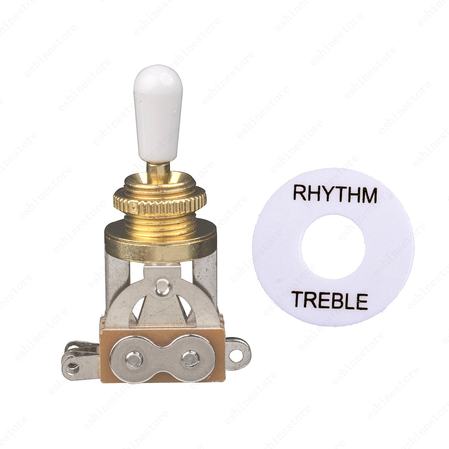 NEW Gold 3-Way Toggle Switch with Plate for Gibson/Epiphone Les Paul Guitar