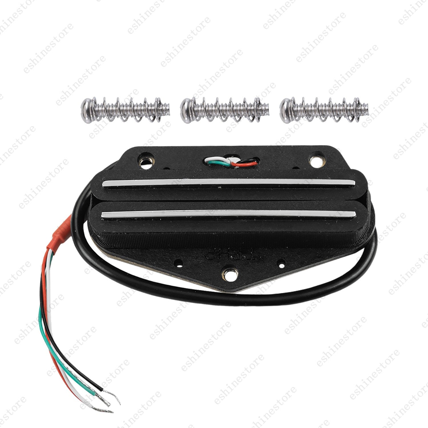 Guitar Alnico 5 Hot Dual Rail Bridge Pickup Humbucker For Telecaster 4 Colors