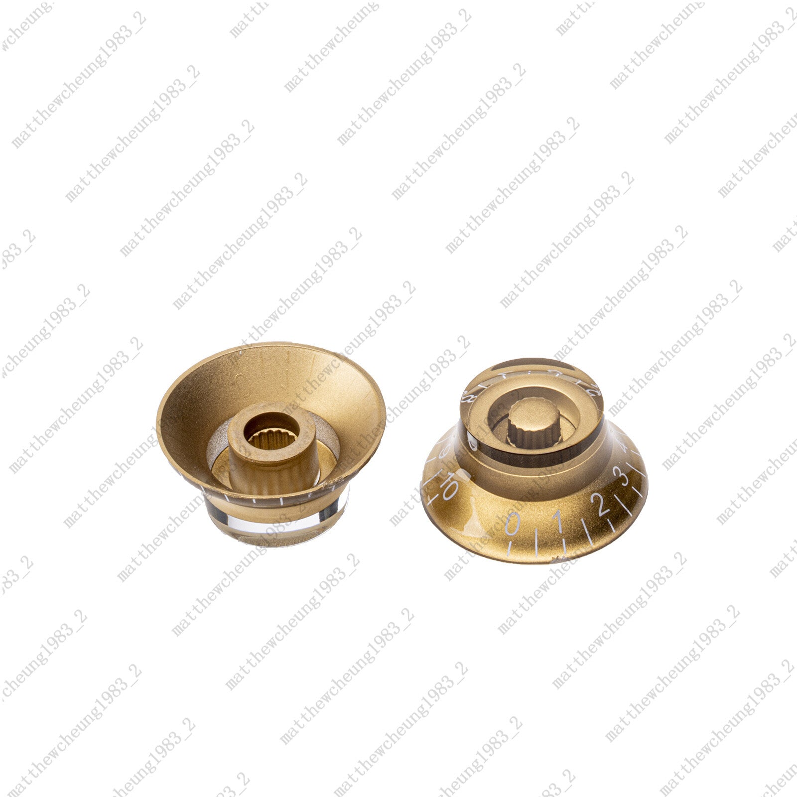 4 Pcs Gold LP Guitar Top Hat Knob Bell Knobs Vintage Style Fits Les Paul SG
