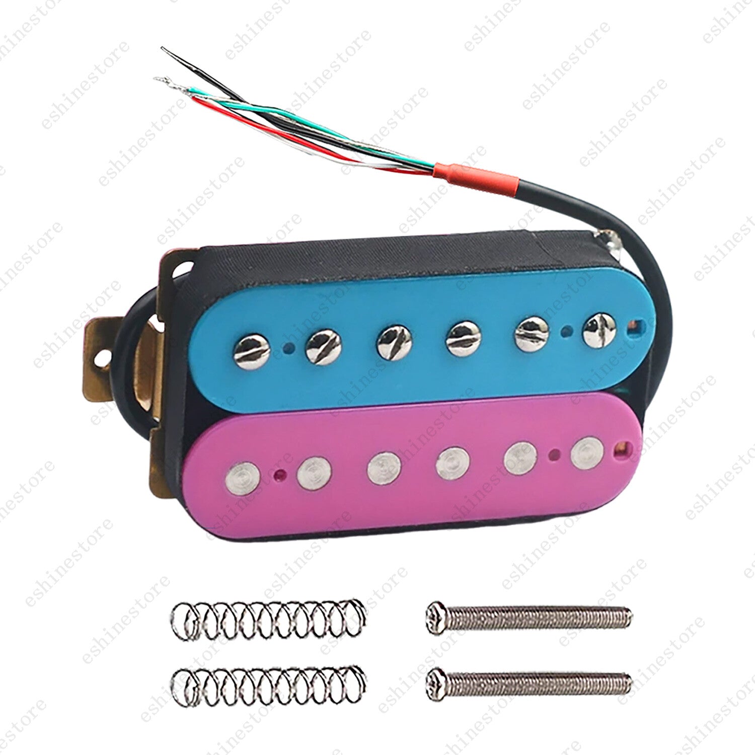 16 Colors Guitar Passive Ceramic Magnet Neck / Bridge 50mm 52mm Humbucker Pickup