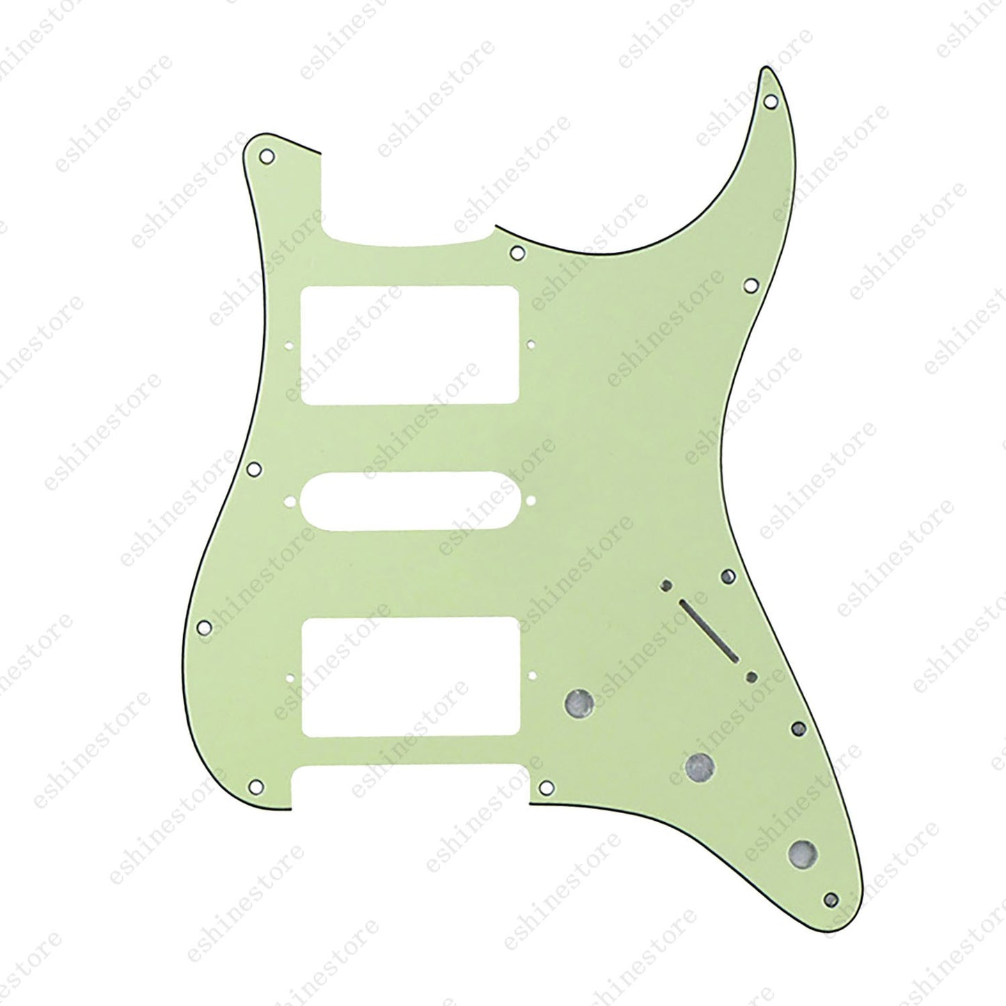 11 Holes HSH Strat Style Pickguard 3 Ply For Stratocaster Various Colors US Ship