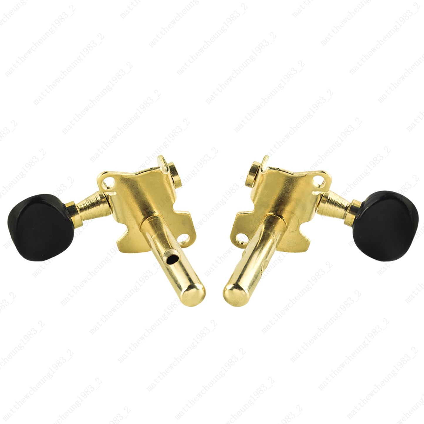 Open-Gear Guitar Machine Heads 1:15 Ratio for Acoustic Guitar- Small Oval Button