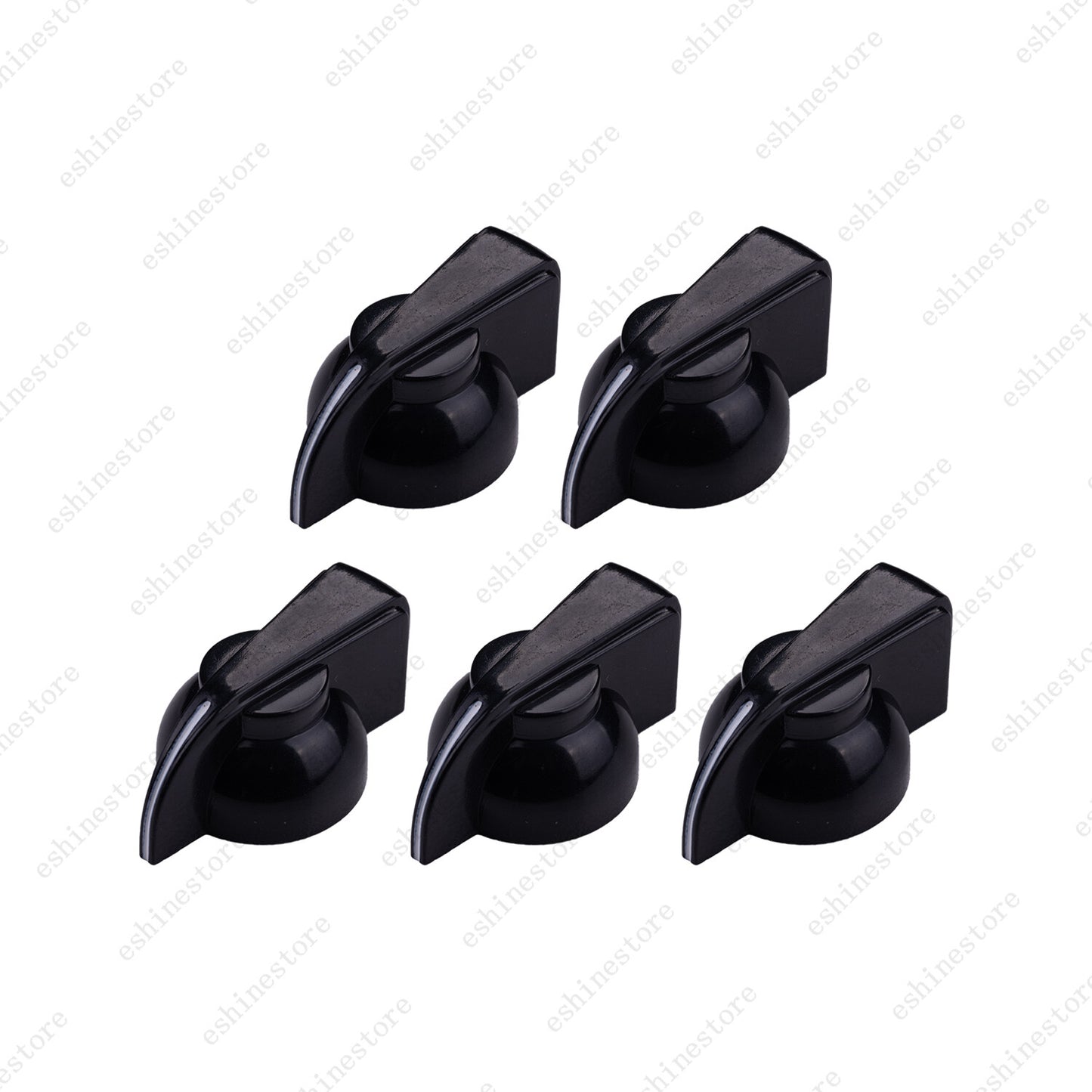 1/5/10 Pcs Guitar Amp Knobs Chicken Head Style Guitar Effect Pedal Knobs 3 Color