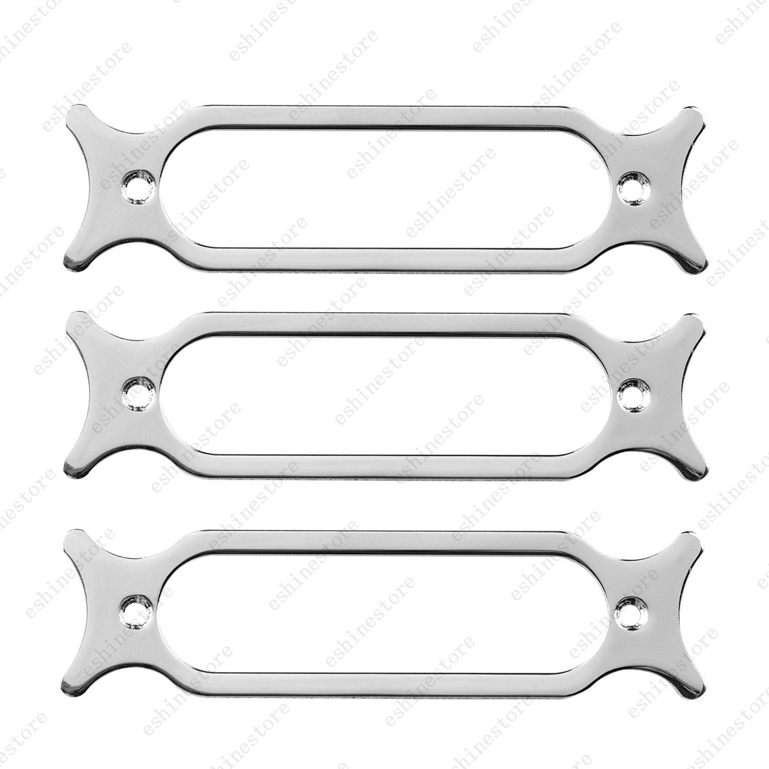Electric Guitar Single Coil Pickup Plates Holder Bracket Mounting Ring