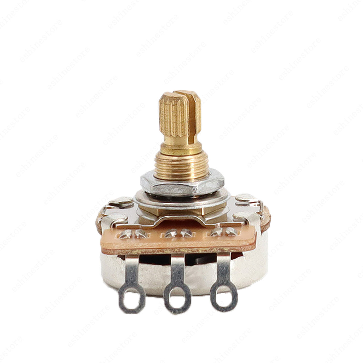 Guitar Potentiometers Pots Volume Tone A250k/B250k/A500k/B500k Brass Short Shaft