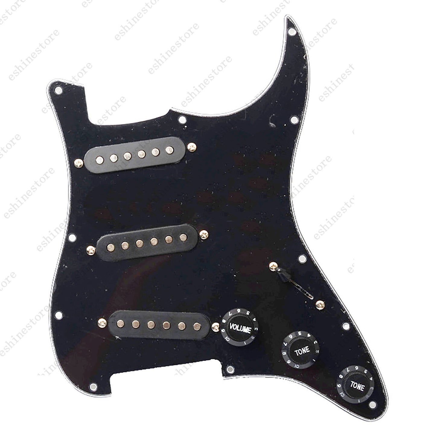 11 Hole SSS Strat Style Loaded Pickguard For Stratocaster Various Colors US SHIP