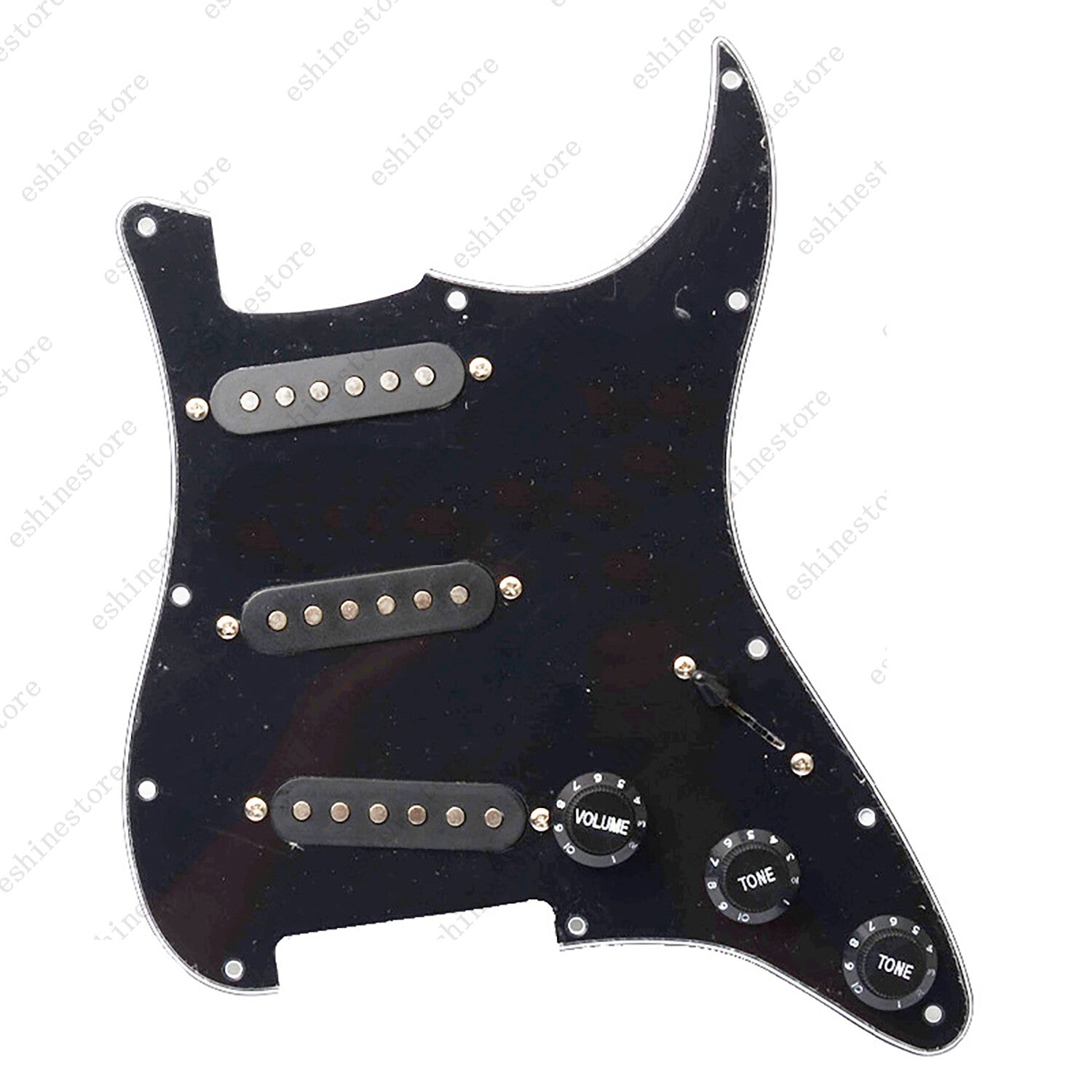 11 Hole SSS Strat Style Loaded Pickguard For Stratocaster Various Colors US SHIP