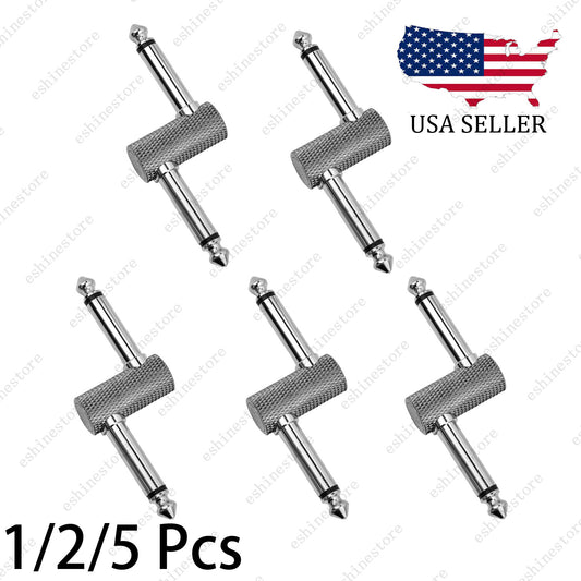 1/4'' Short Audio Adapter Plug Coupler Connector Used For Guitar Effect Pedal