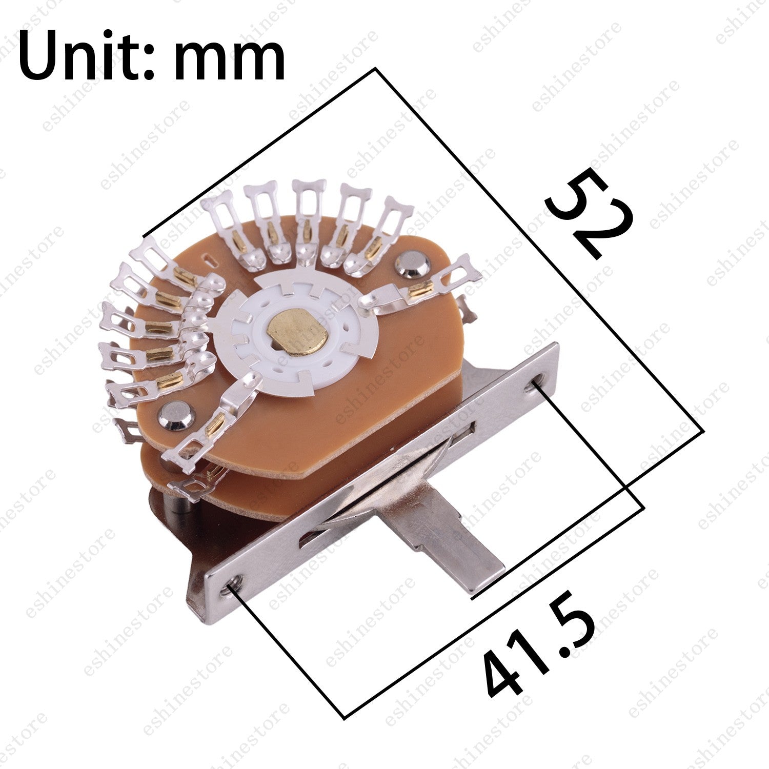 24 Pins Super 5-way Guitar Blade Switch Pickup Selector Switch for Strat/Tele
