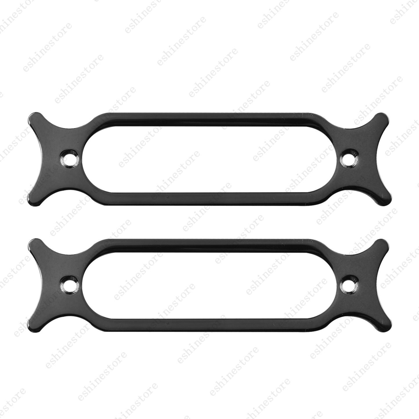 Electric Guitar Single Coil Pickup Plates Holder Bracket Mounting Ring