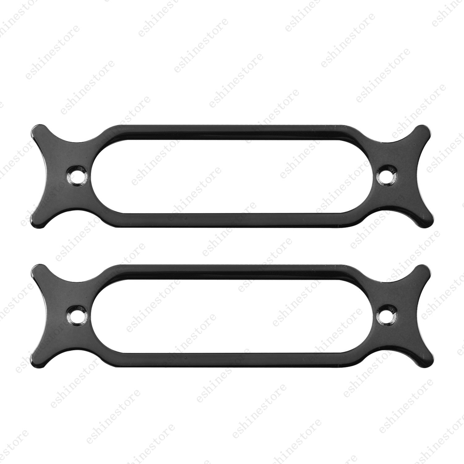 Electric Guitar Single Coil Pickup Plates Holder Bracket Mounting Ring