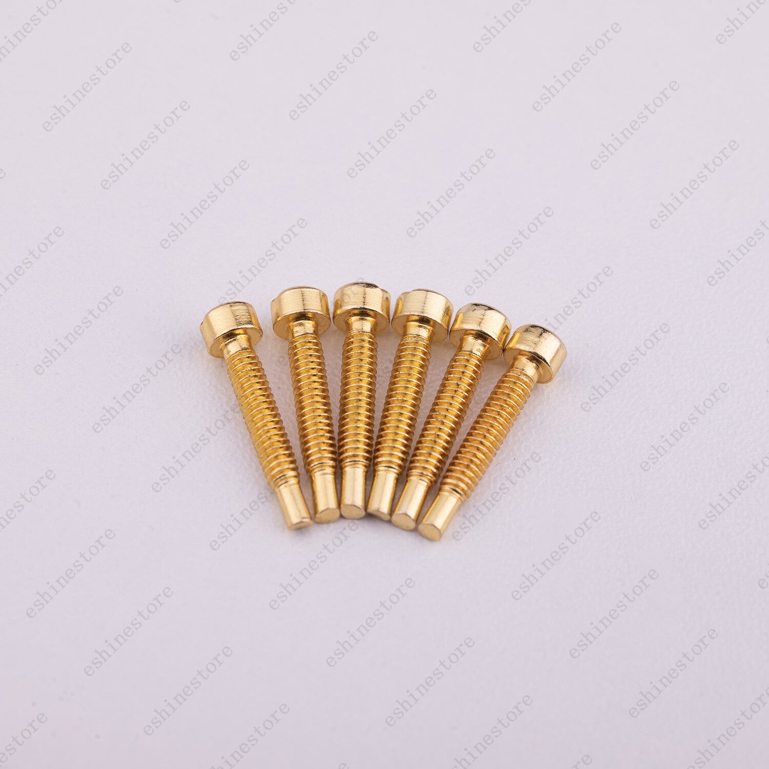 Electric Guitar Pole Piece Screws M3 x 21mm For Humbucker P90 PAF-Coarse Threads