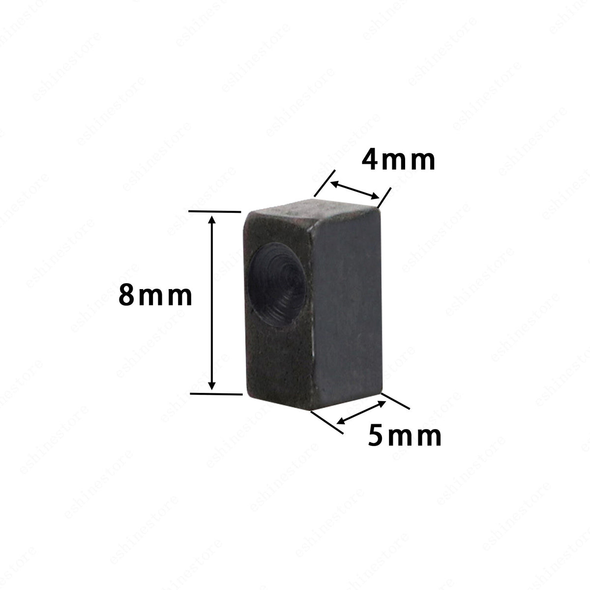 6 Pcs Stainless Steel String Lock Insert Blocks For Floyd Rose Tremolo System