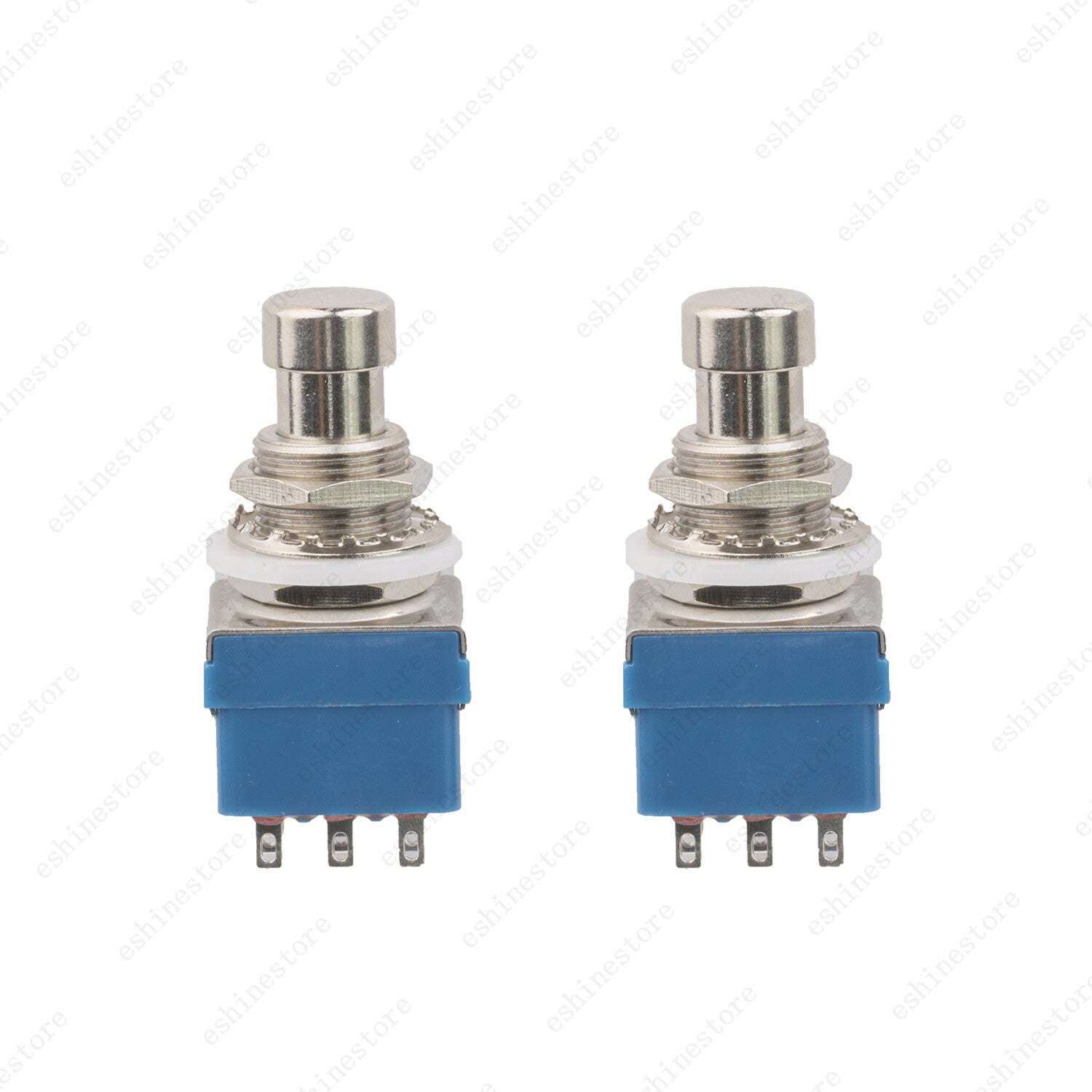 1/2/5Pcs Guitar Effects Pedal Metal Effects Pedal Switch 9-pin Stomp Foot Switch