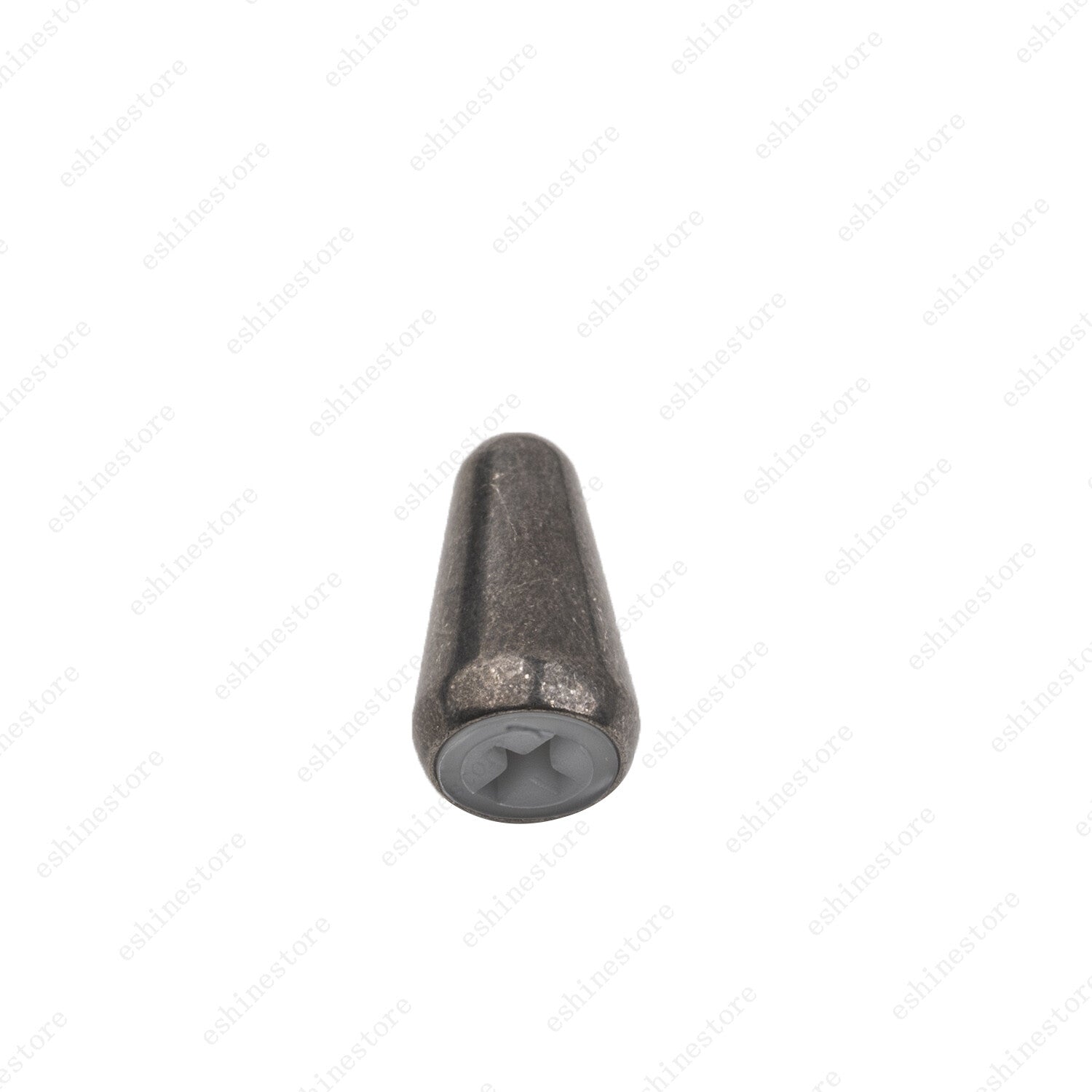 2 Pcs Guitar 5 Way Switch Metal Tip Cap Switch Knob for USA Strat Gunmetal
