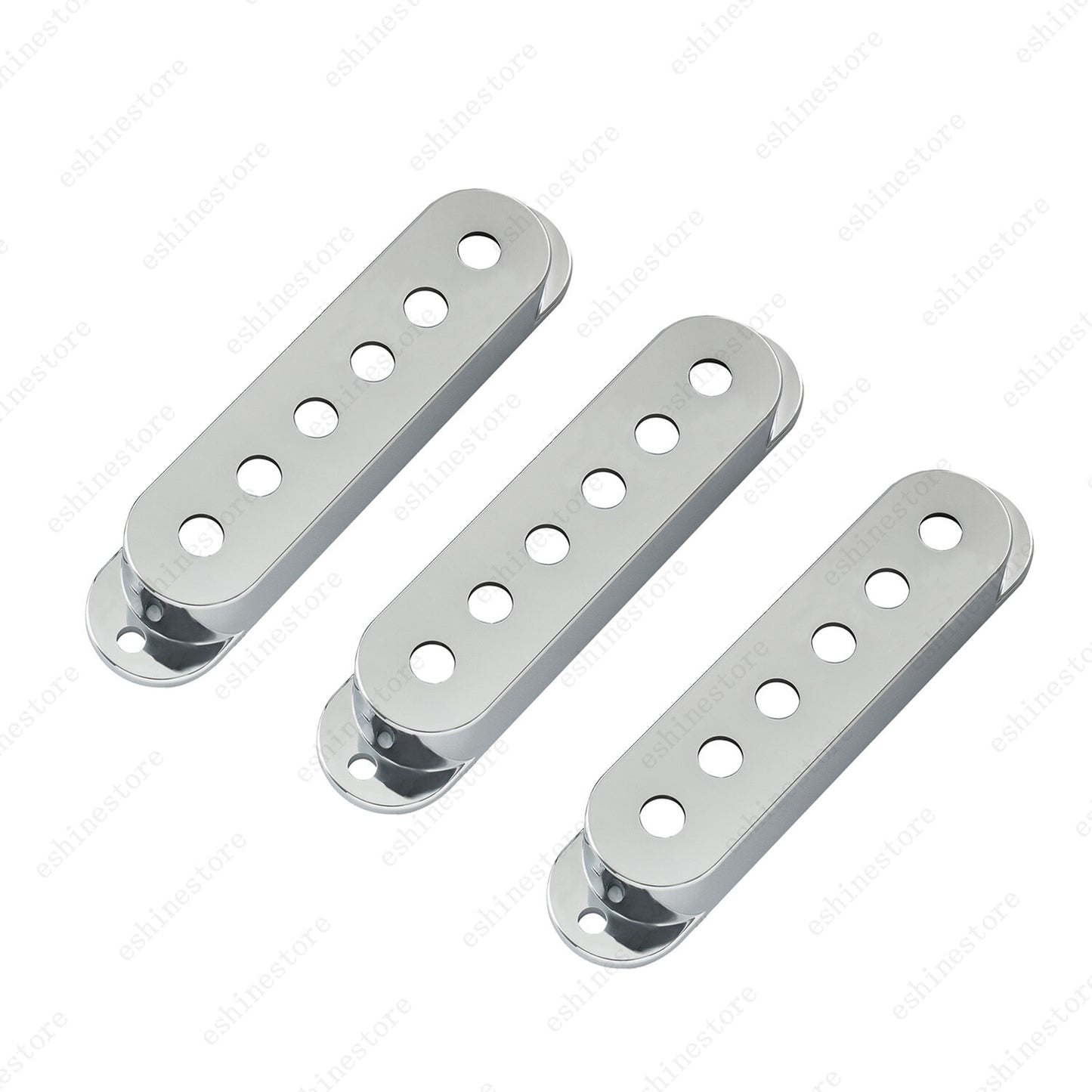 3 Pcs Plastic SSS Single Coil Pickup Covers For Fender SQ Strat multiColors