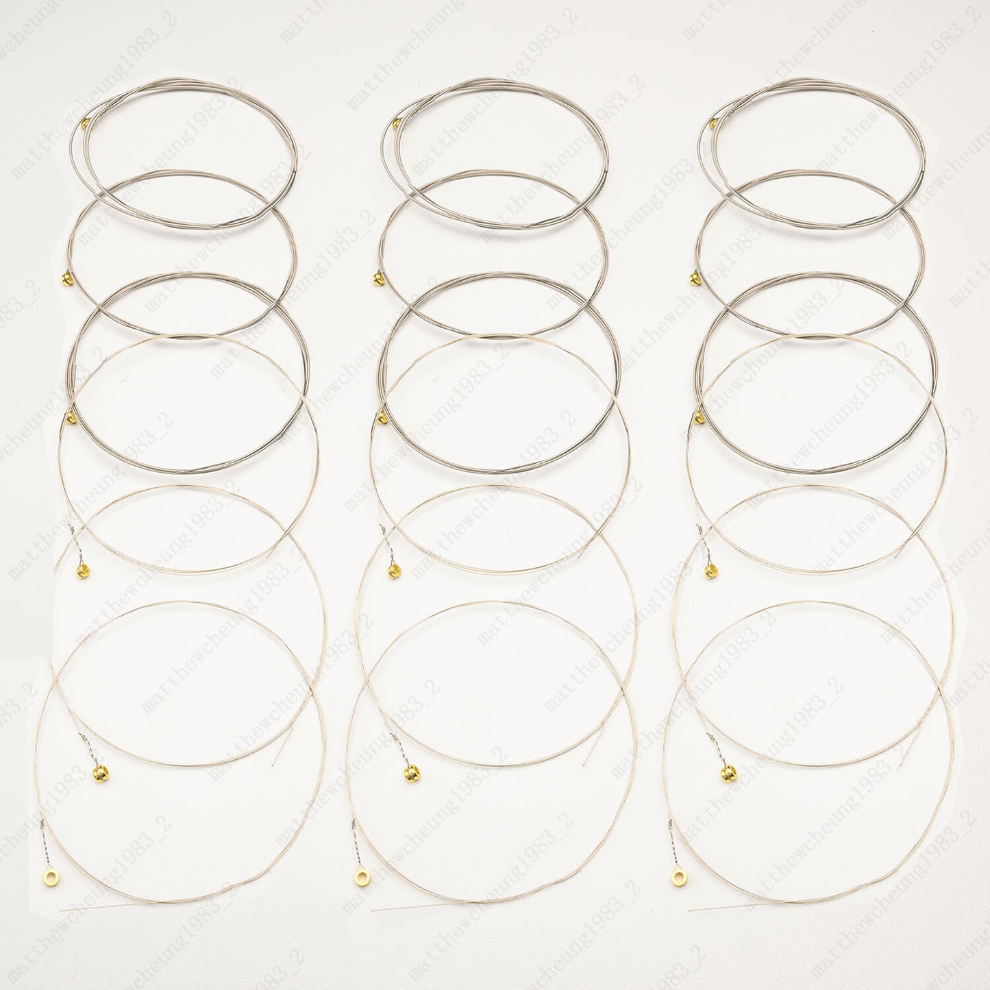 1/3 Set  Electric Guitar Strings Replacement Steel String 1st-6th 0838 0942 1046