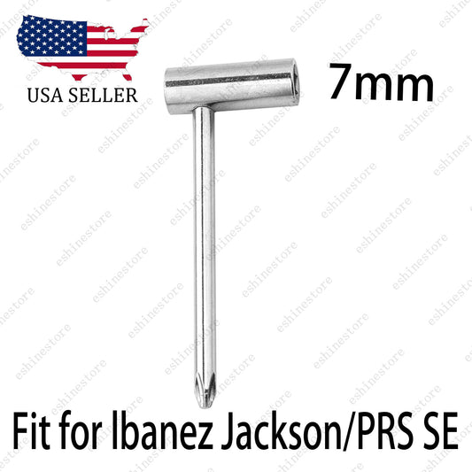 7mm Guitar Long Truss Rod Adjustment Wrench Tool Fit for lbanez Jackson/PRS SE