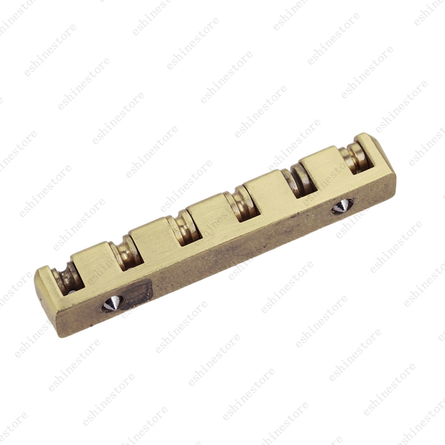 42mm Height Adjustable 6 String Brass Roller Guitar Nut for Electric Bass Guitar