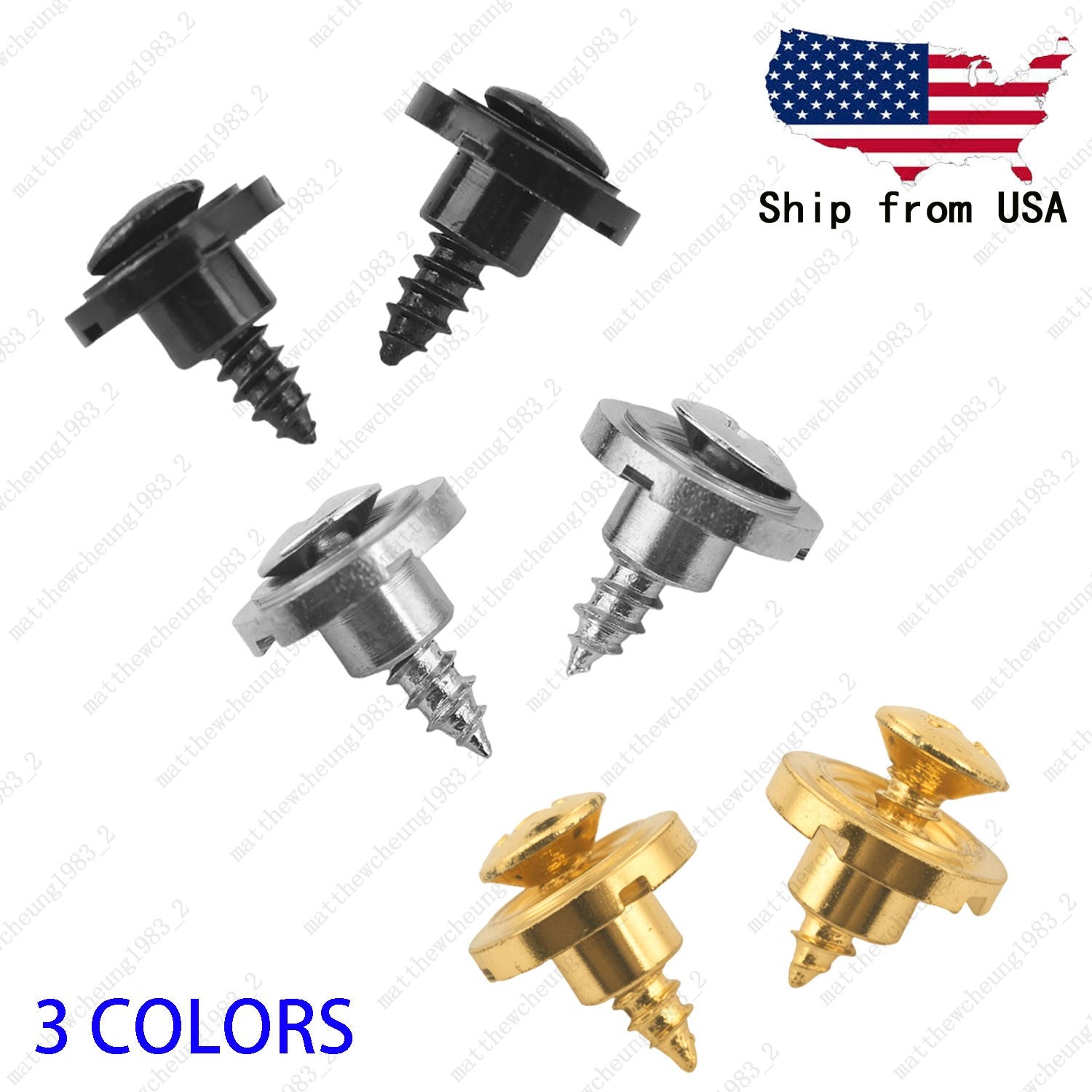 1 Pair Low Round Guitar String Guides Trees For Strat Tele 3 Colors Available