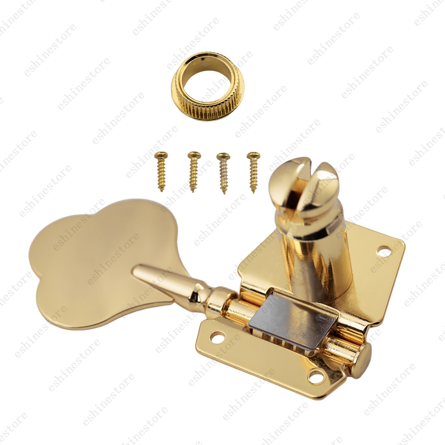 Heavy Duty Bass Vintage Open Machine Heads - 1:25 Ratio Gear Tuning Keys-Gold