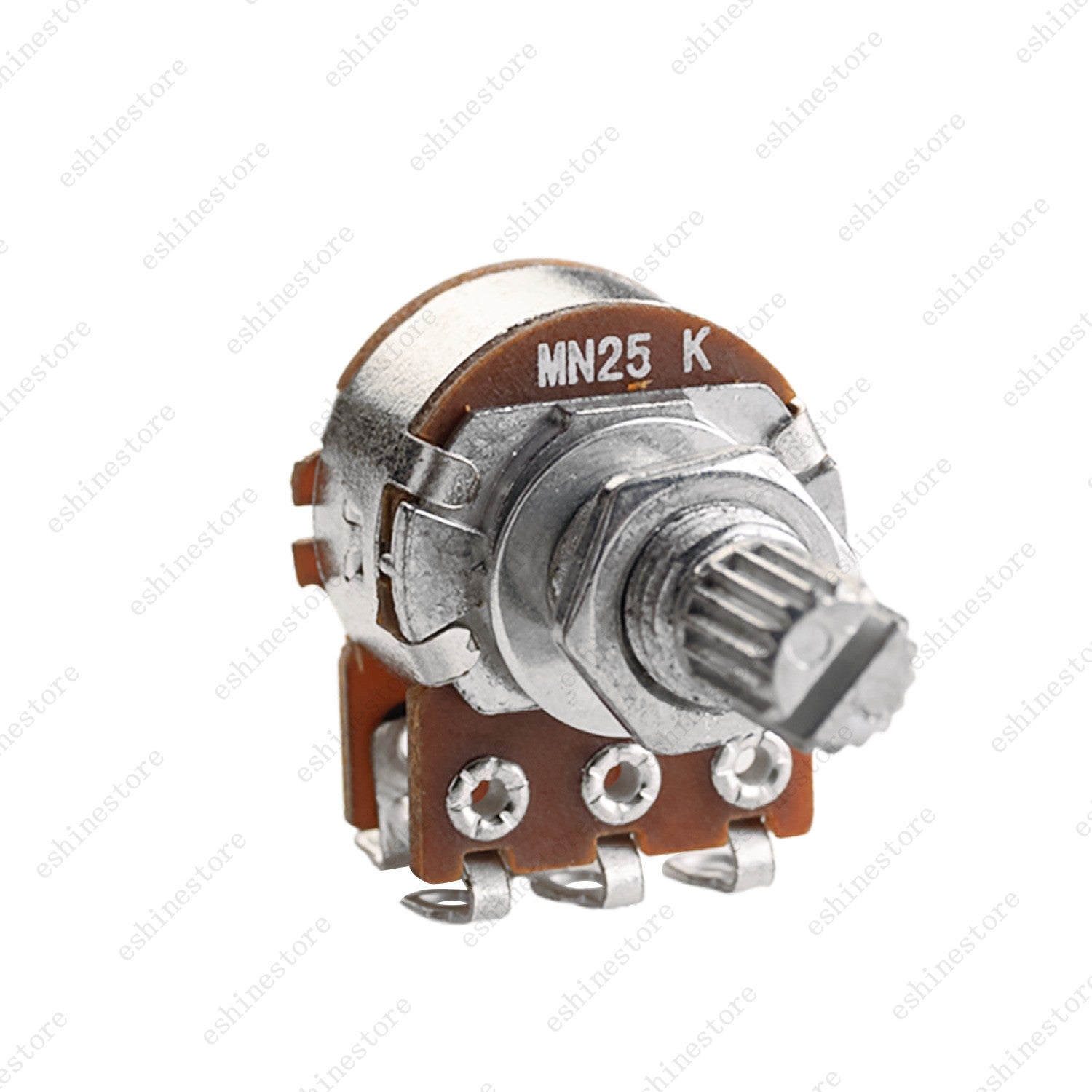 1/3/5/10x Dual MN25K Blend/Balance Control Pot 18mm Split Shaft Potentiometer