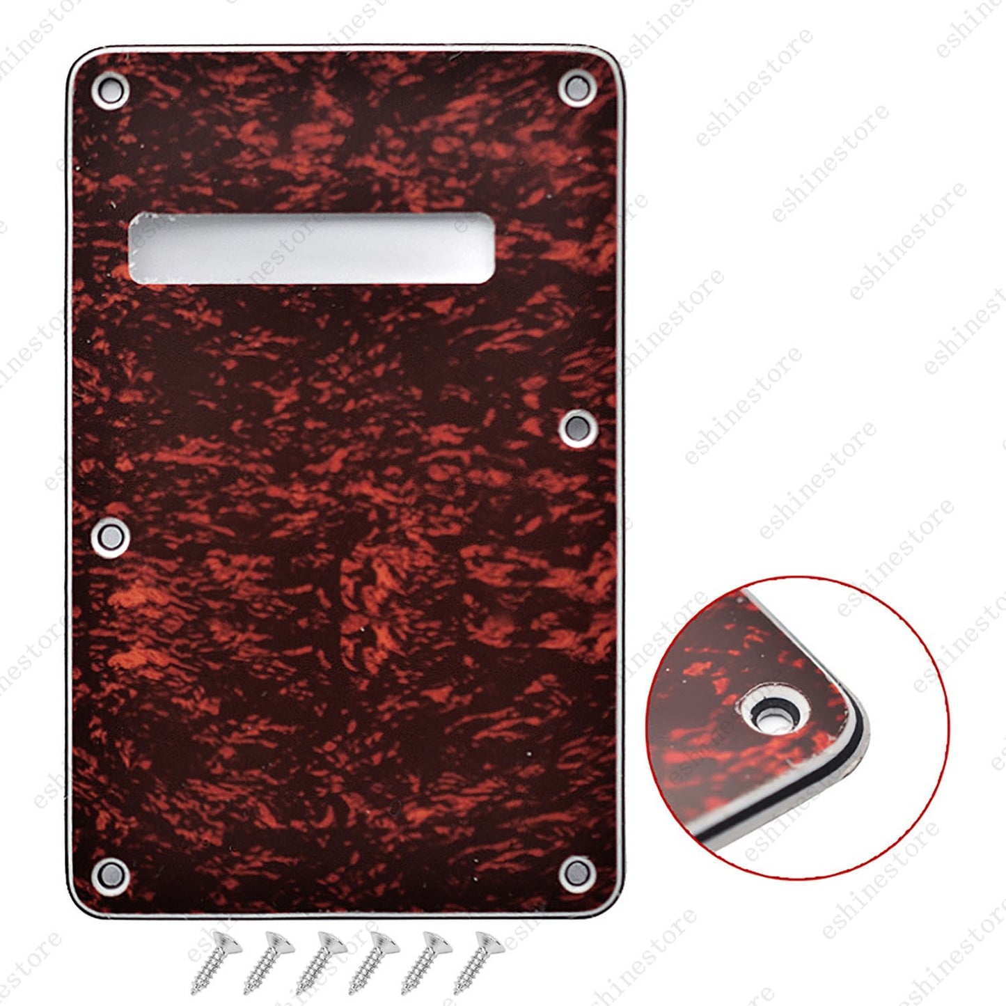 Electric Guitar Tremolo Cover Back Plate Trem Spring Cover For Strat 10Colors
