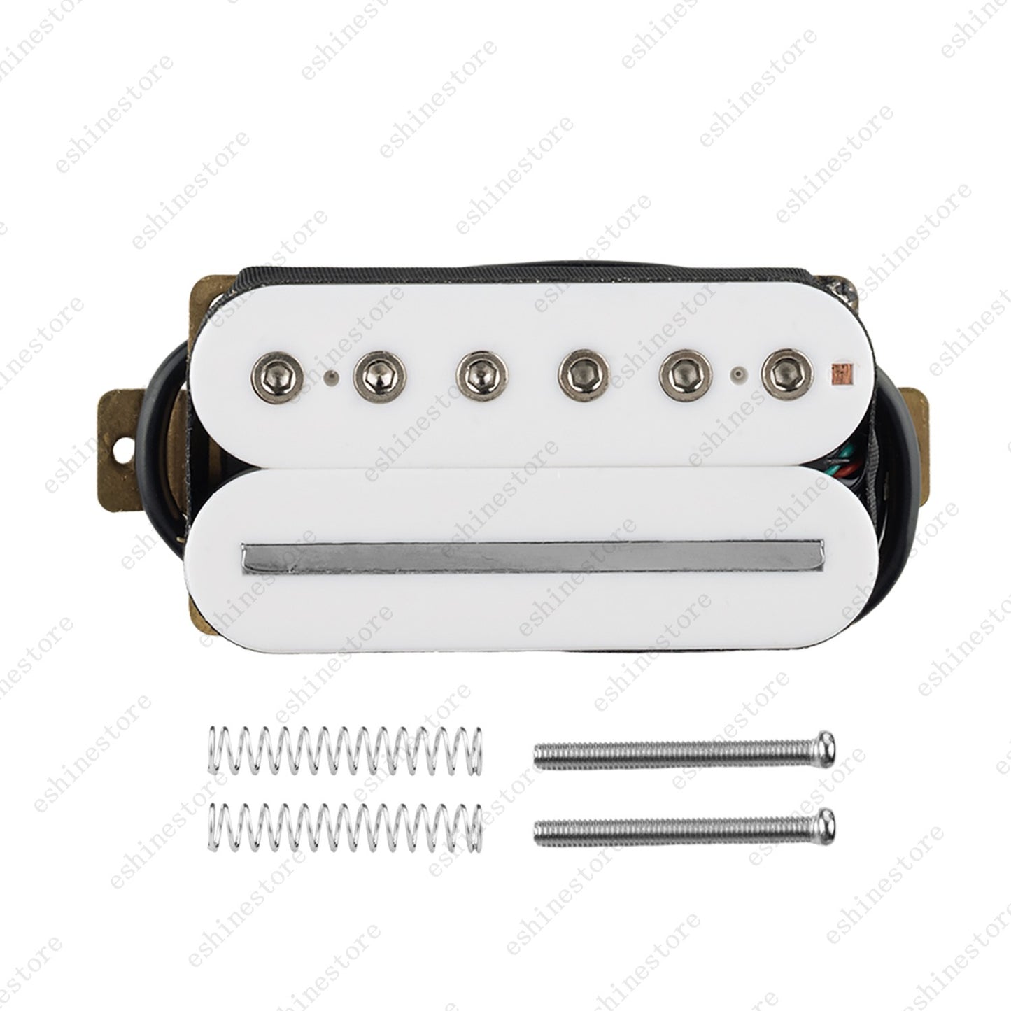 Guitar Humbucker Blade/Hex Screw Adjusting Dual Coil Guitar Pickup in 3 Colors