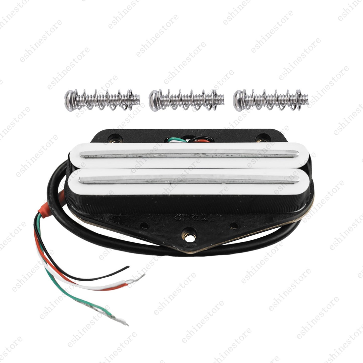 Guitar Alnico 5 Hot Dual Rail Bridge Pickup Humbucker For Telecaster 4 Colors