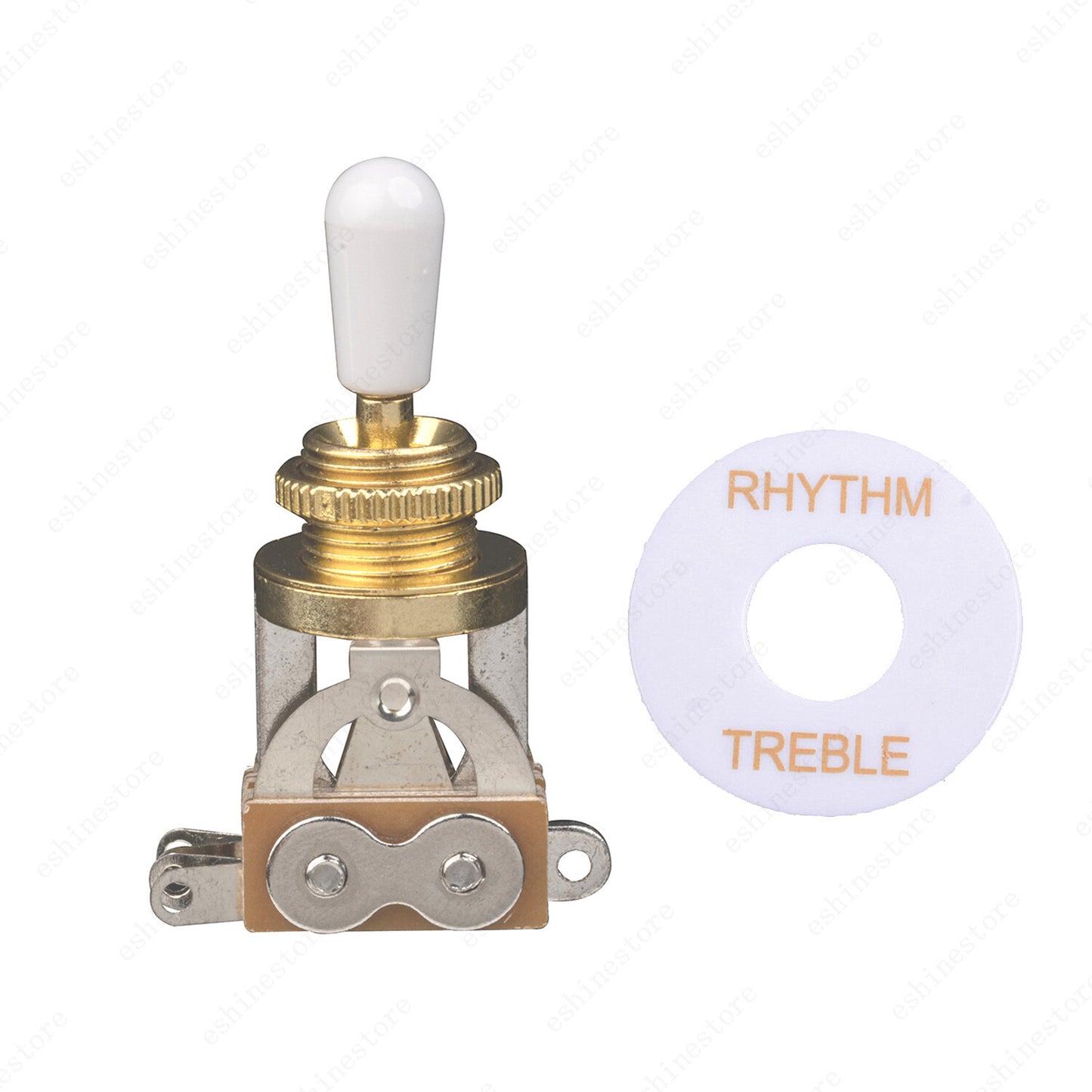 NEW Gold 3-Way Toggle Switch with Plate for Gibson/Epiphone Les Paul Guitar