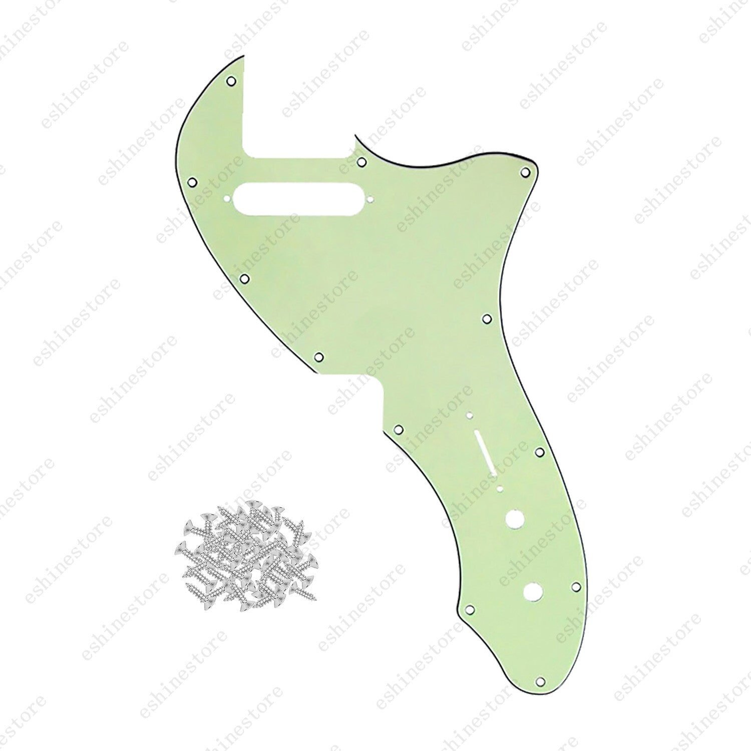 Guitar Pickguard Scratch Plate with Screws For US Tele 69 Thinline 11Colors
