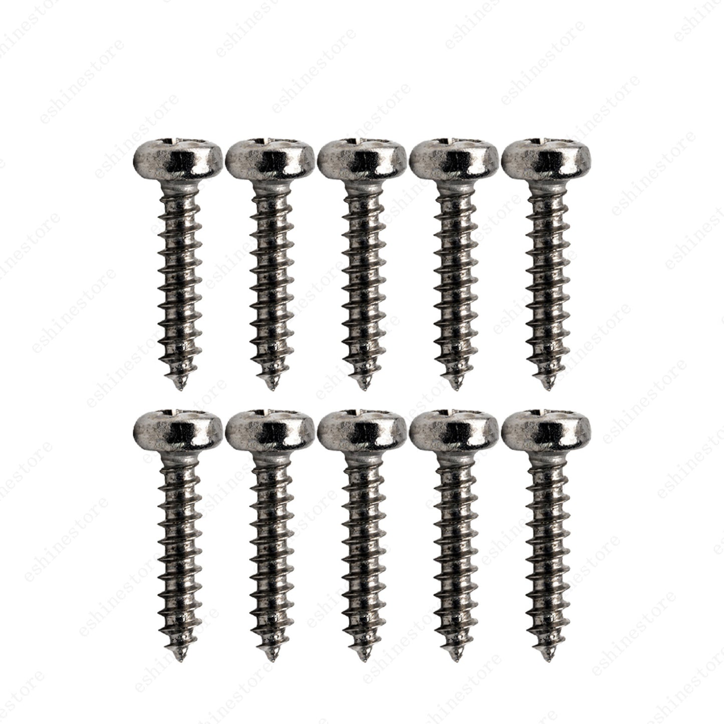 10 Pcs Tuning Peg Tuning Key Screws Machine Heads Guitar Tuner Mounting Screws